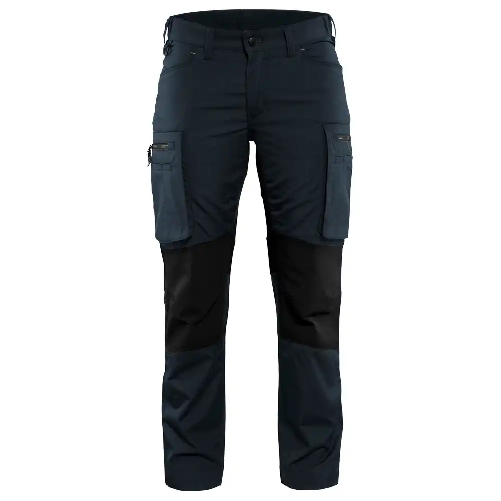 Damen Stretch Servicehose "7159" 166 g/m² in Dunkel marine, 48 - Thumbnail 1