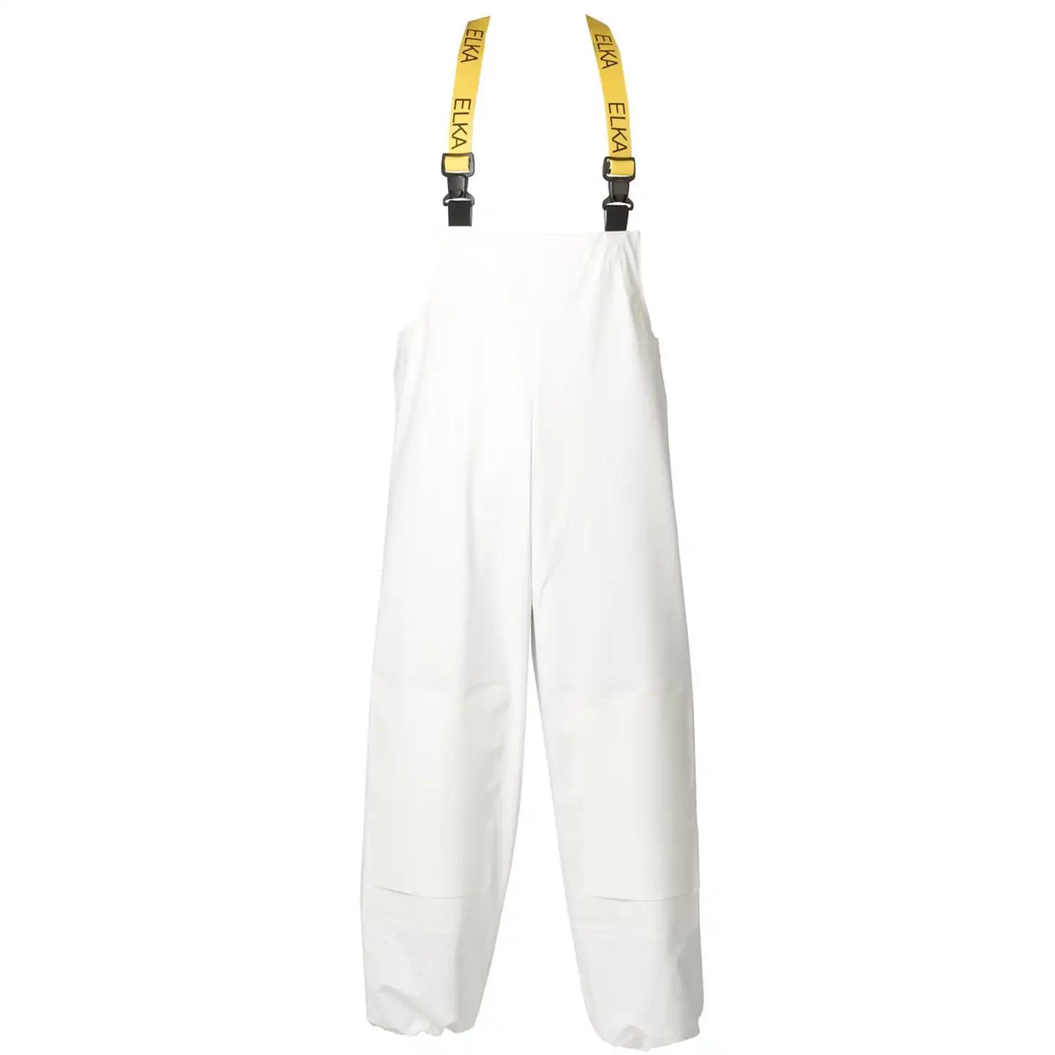 PU Regenlatzhose "079904" Pro mit Kniepolstertaschen in white, L - Bild 1