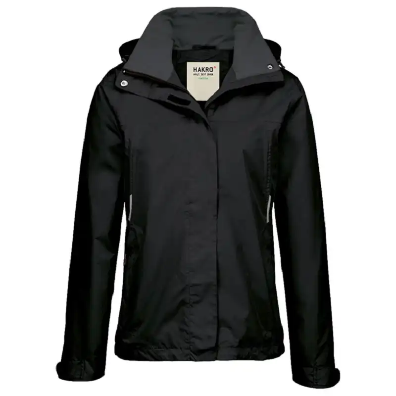 Damen Regenjacke "COLORADO" 262 in schwarz, L - Thumbnail 1