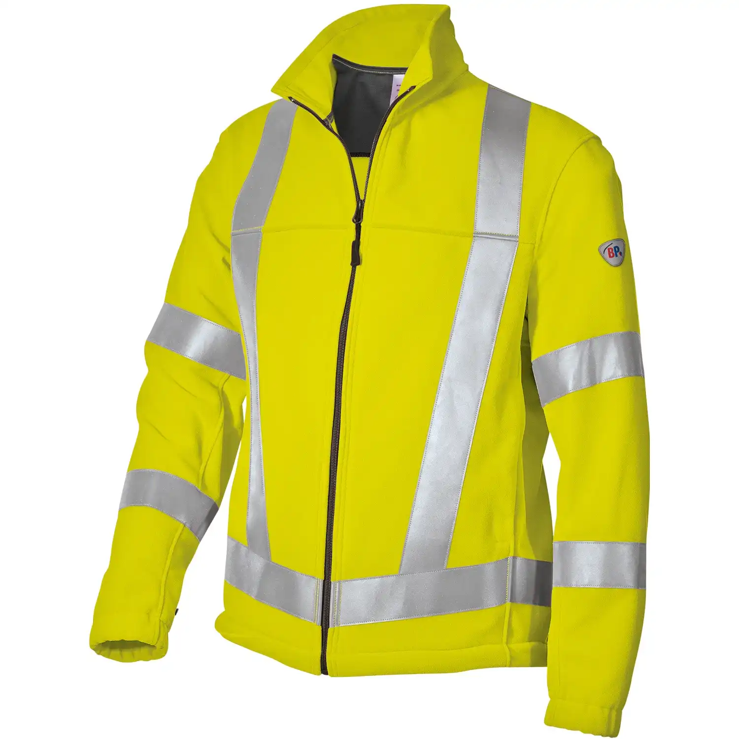 Warnschutz Fleecejacke "2025-628" Hi-Vis Comfort in warngelb, XL - Thumbnail 1