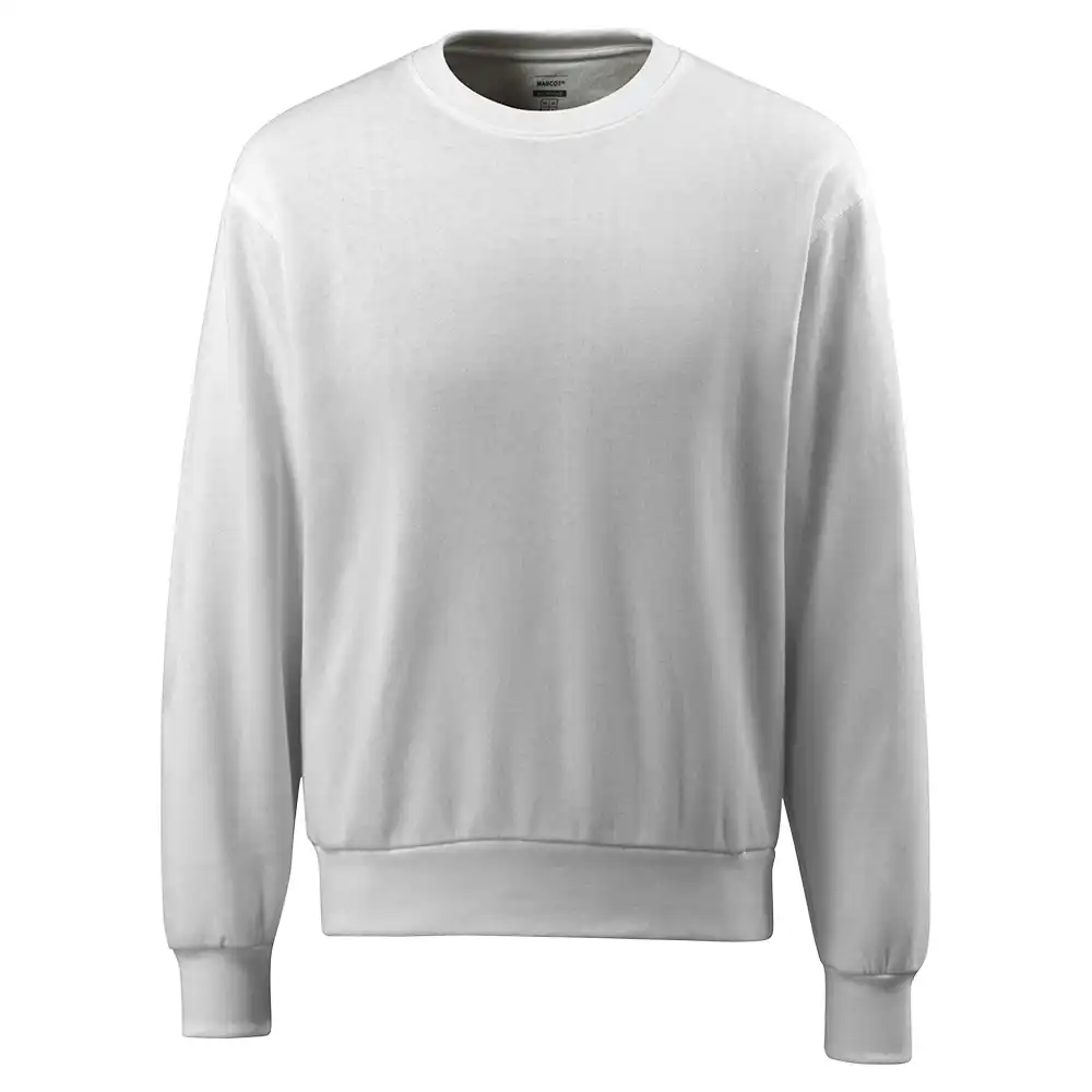 Sweatshirt "CARVIN" Crossover in XXL, Weiß - Thumbnail 1