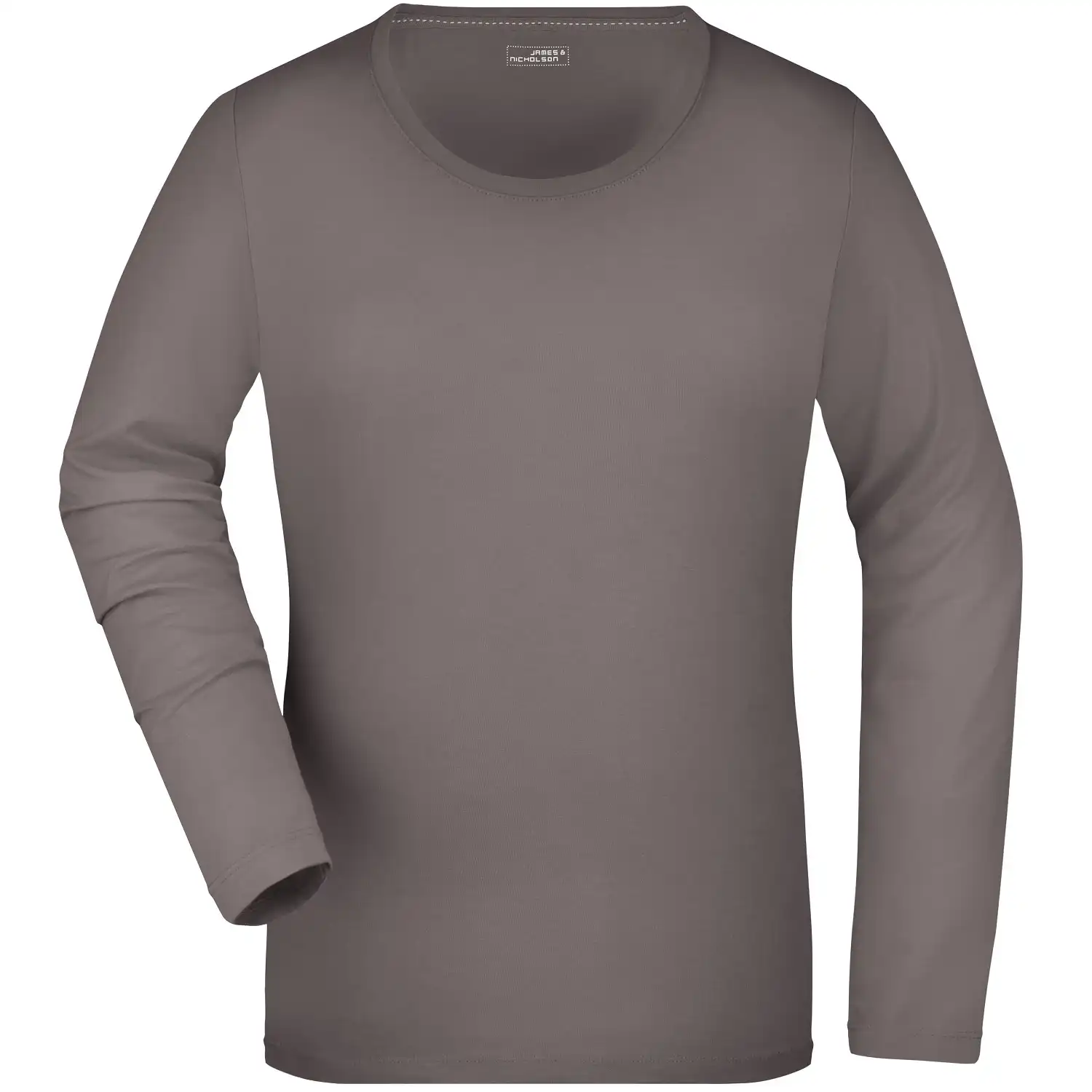 Damen Langarmshirt "JN927" in charcoal, L - Bild 1