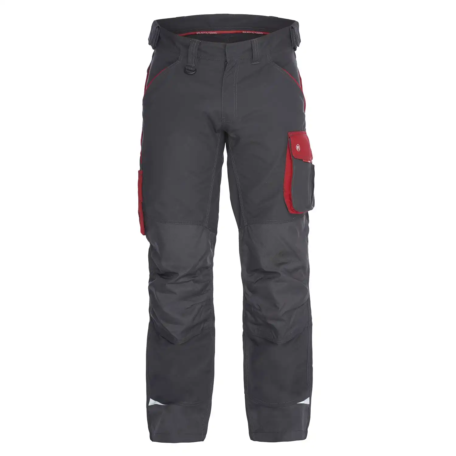 Arbeitshose "2810-254" Galaxy in grau/rot, 52 - Bild 1