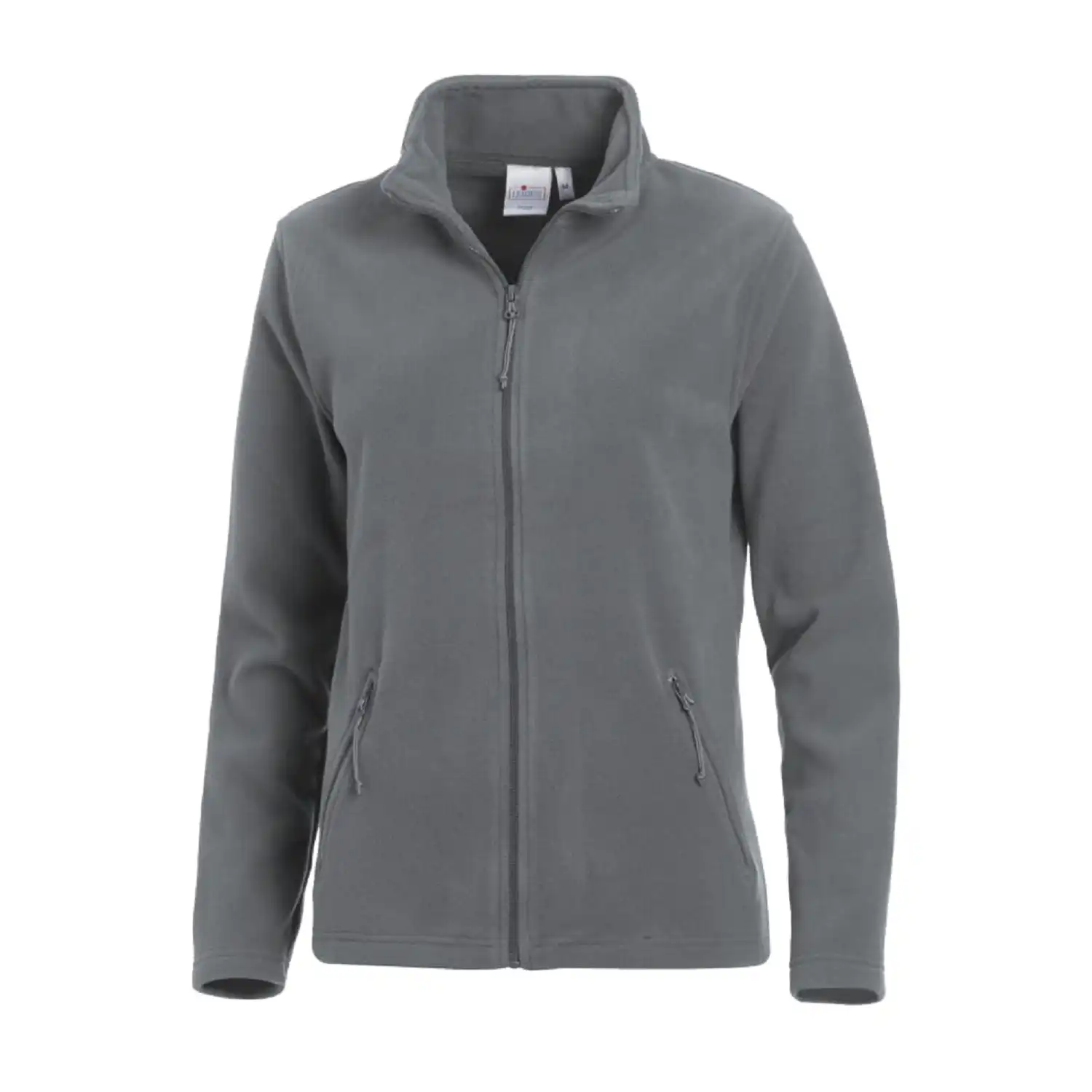Damen-Fleecejacke "08/2662" in grau, L - Bild 1