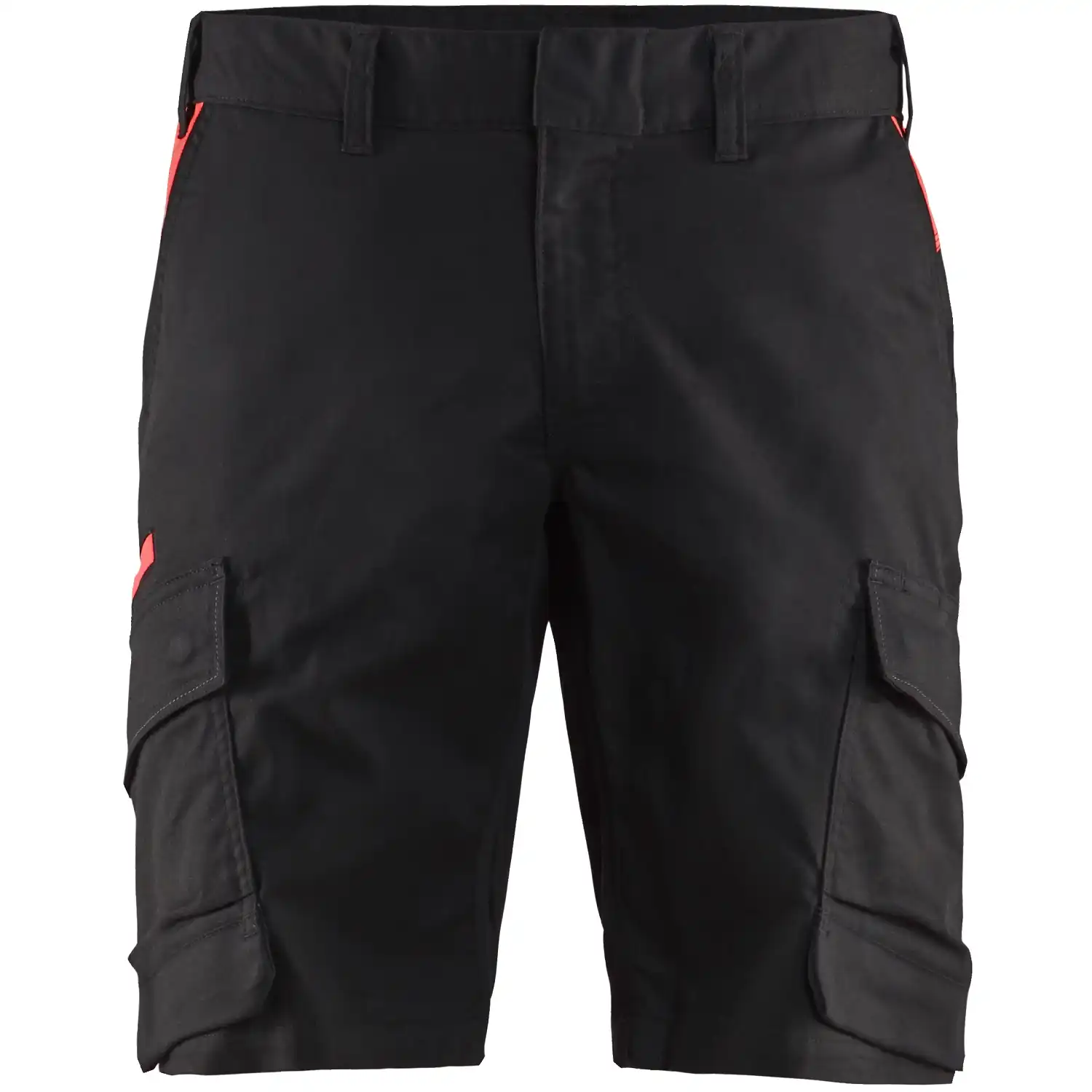 Stretch Shorts "1446" Industrie in schwarz/rot, C44 - Thumbnail 1