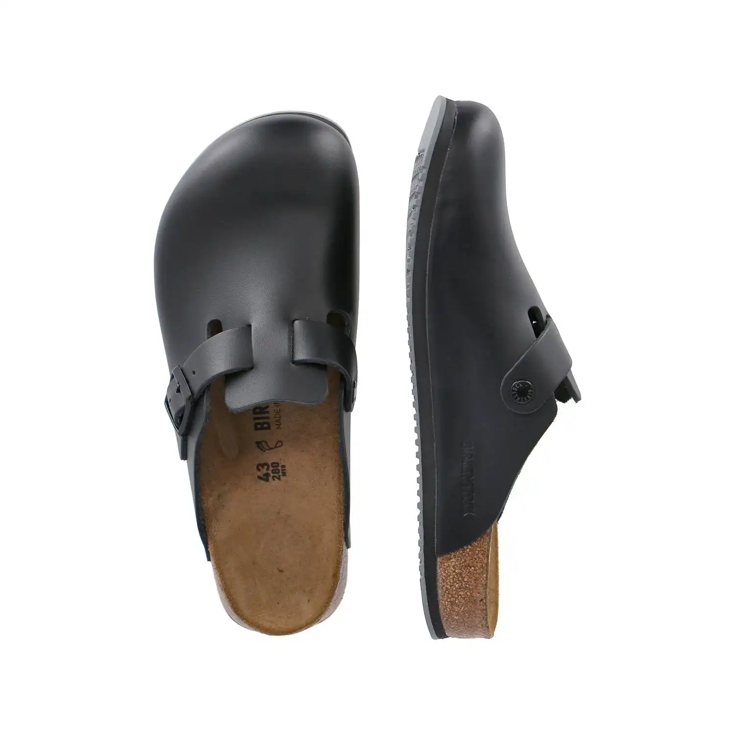 Clogs "Boston Super Grip" schmal schwarz in 43 - Thumbnail 3