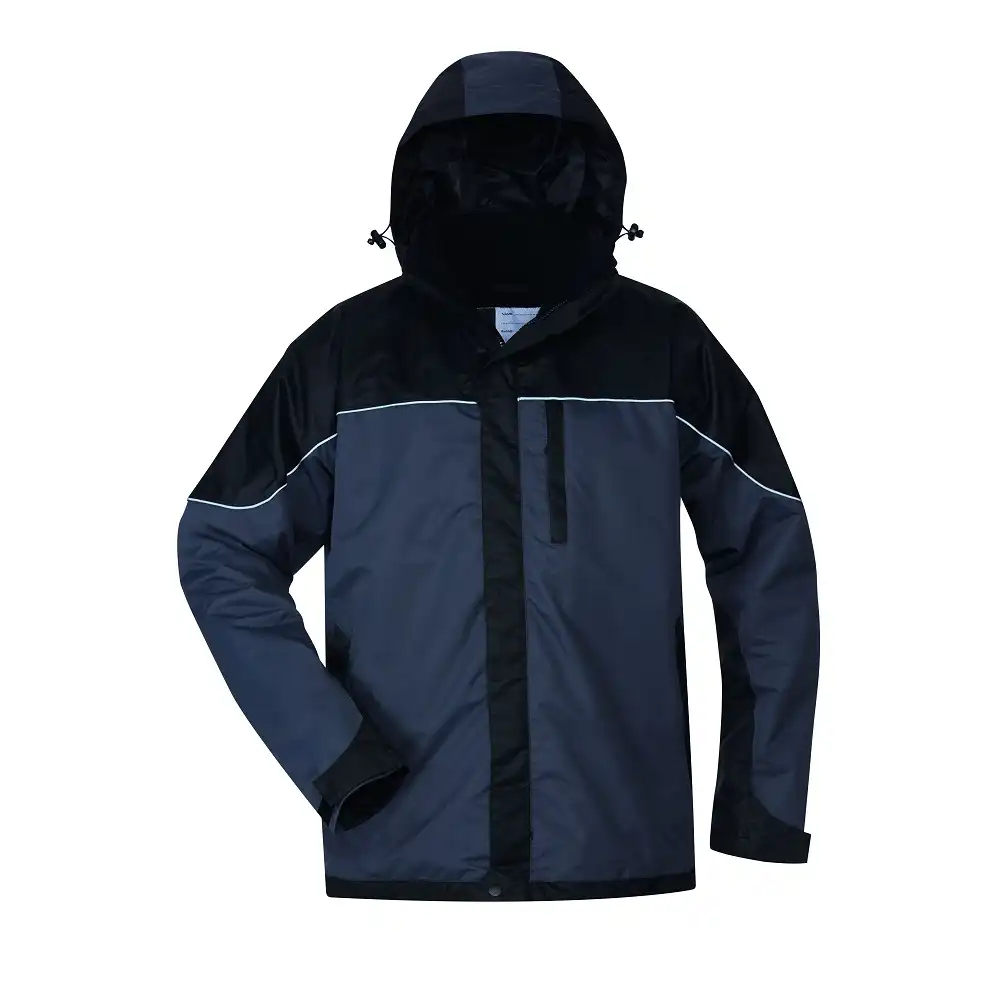 3-in-1 Outdoorjacke  in grau/schwarz, L - Bild 1