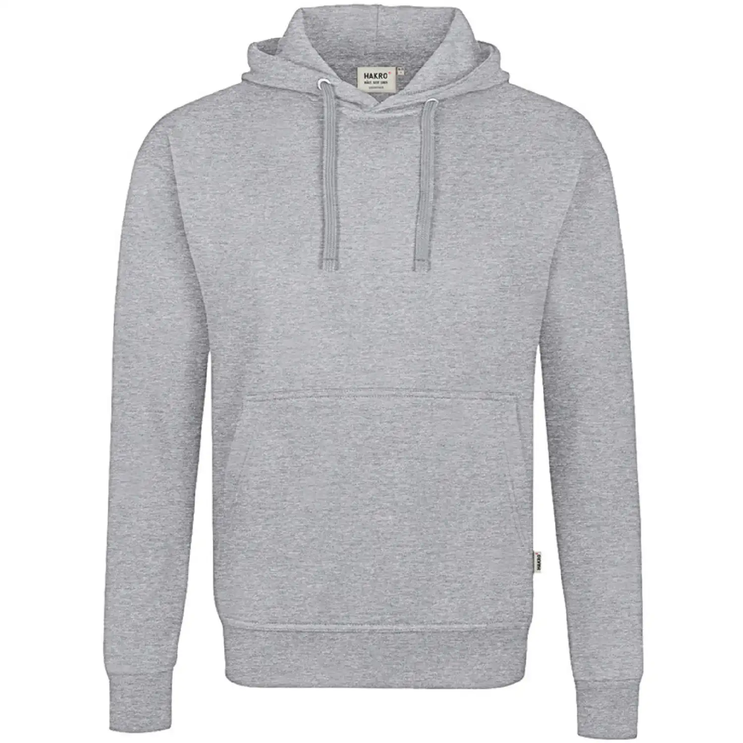 Kapuzen-Sweatshirt "PREMIUM" 601 in ash-meliert, M - Bild 1