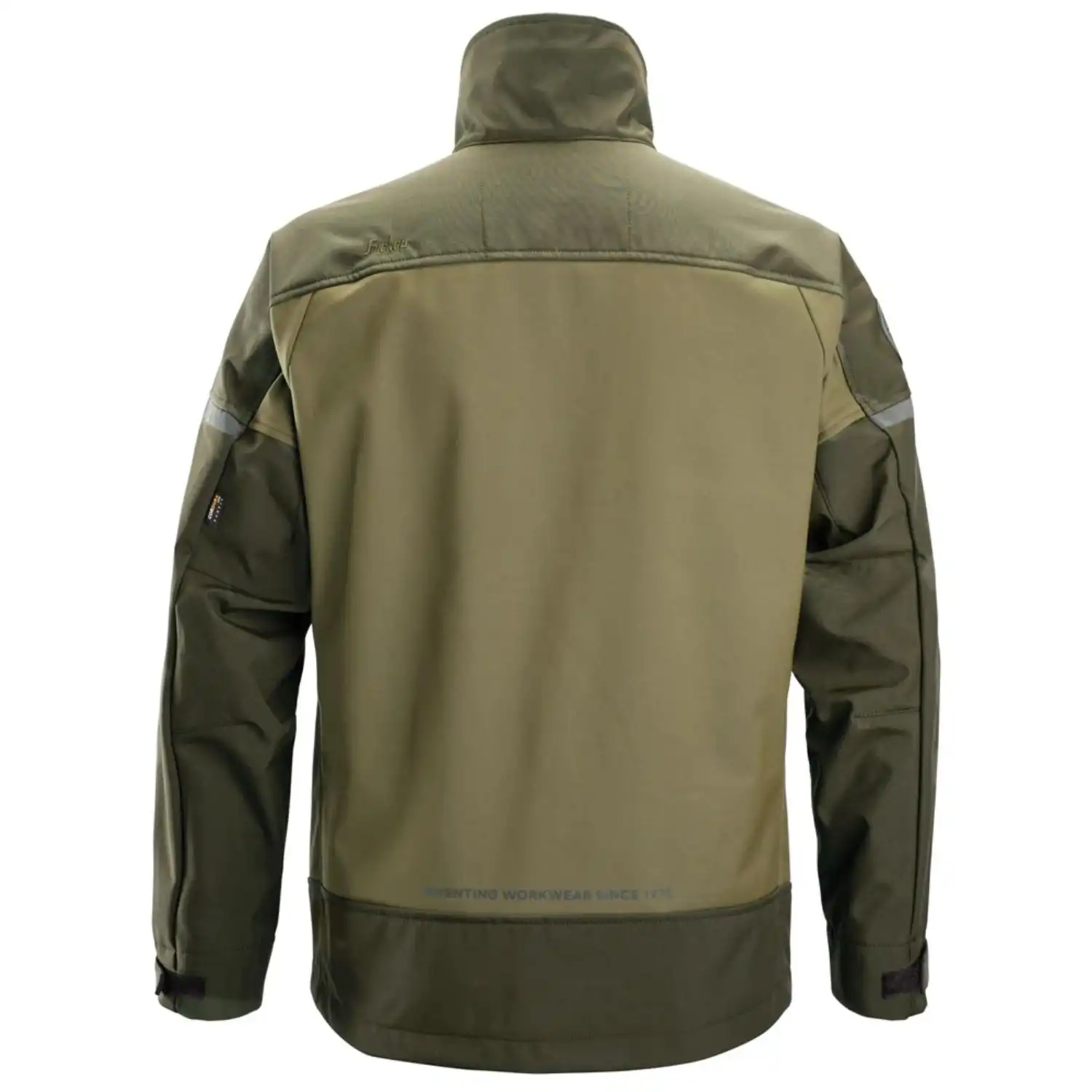 Stretch Softshelljacke "1216" AllroundWork in khaki, L - Thumbnail 2