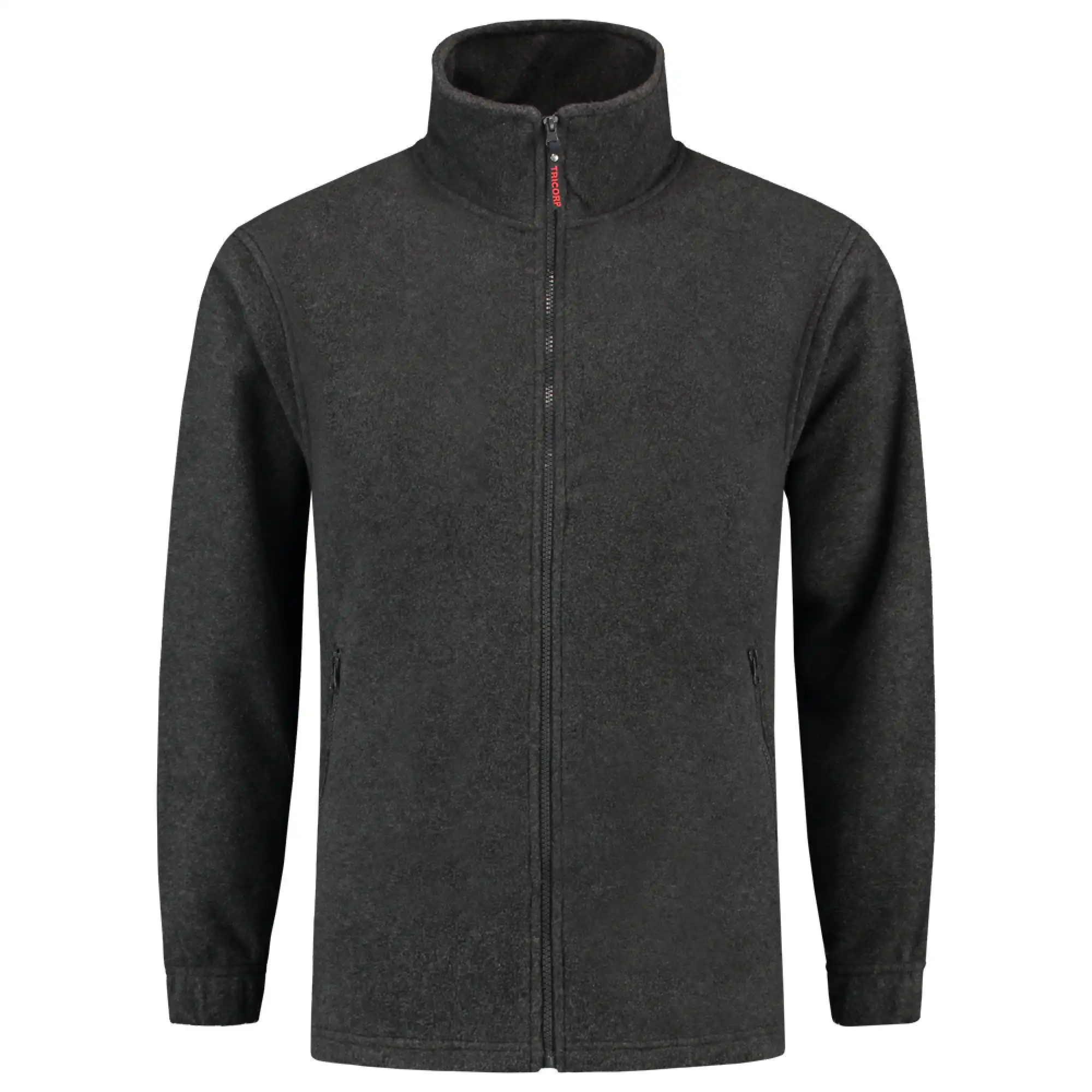 Fleecejacke "301002" Casual in XS, anthracite melange - Thumbnail 1