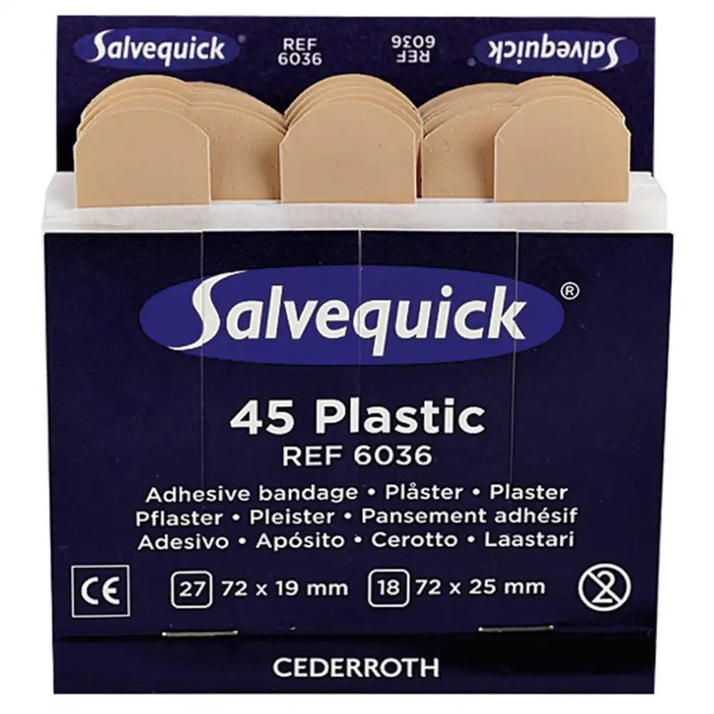 Pflaster-Strips "REFILL 6036" wasserfest 45 Stück - Bild 1