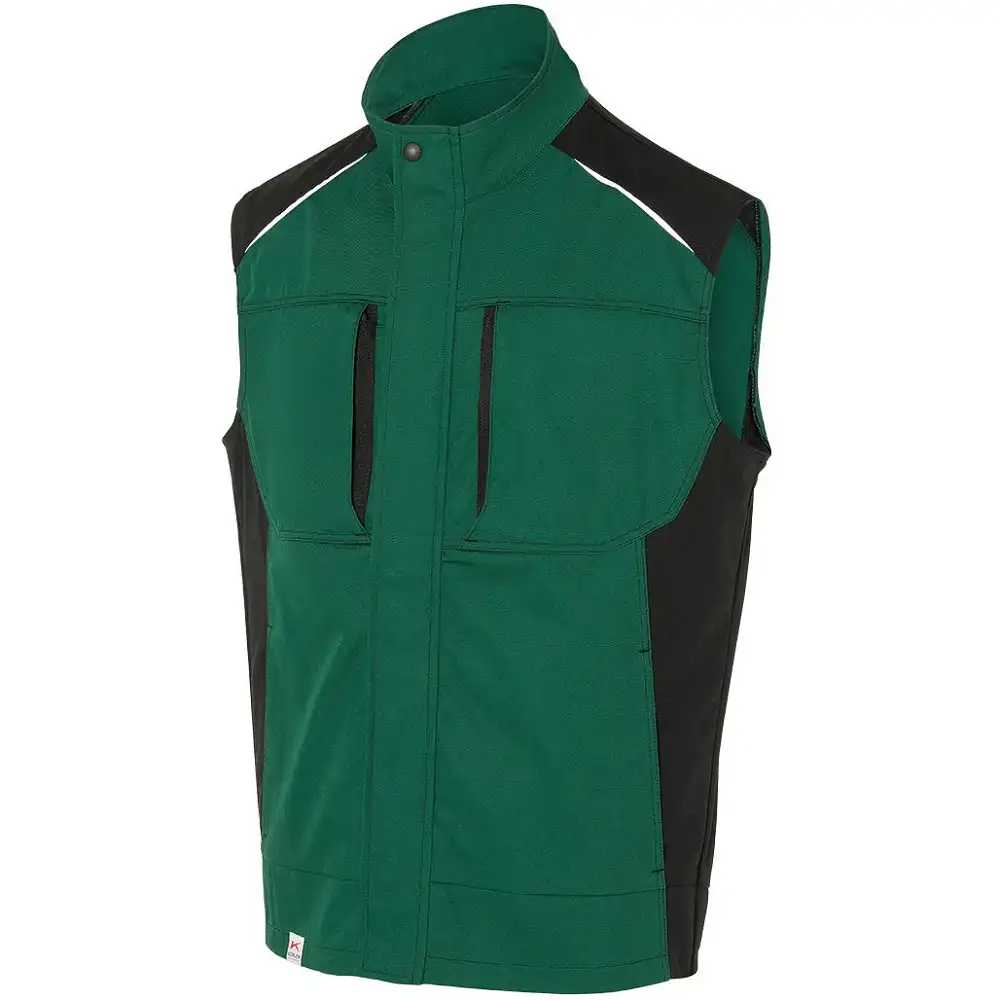 Weste "ACTIVIQ" in moosgrün/schwarz, 3XL - Thumbnail 1