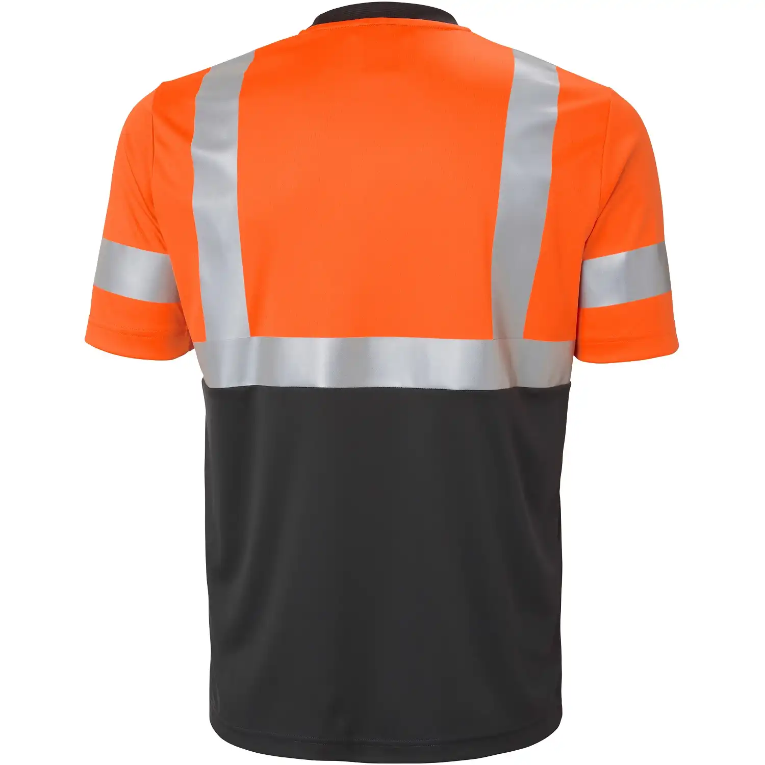 Warnschutz T-Shirt "ADDVIS" UV-Schutz in orange/schwarz, XS - Thumbnail 2