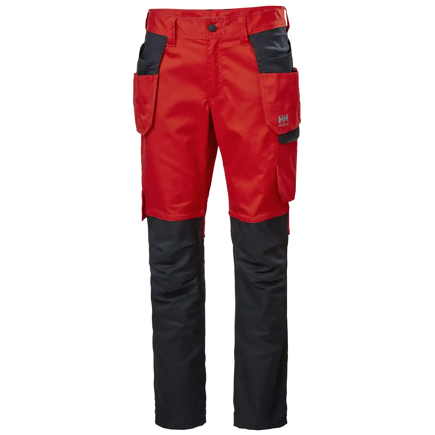 Handwerkerhose "MANCHESTER" in alarmrot/schwarz, C52 - Thumbnail 1