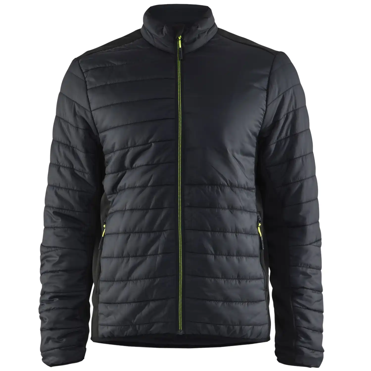 Steppjacke "4710" in schwarz/gelb, 3XL - Thumbnail 1