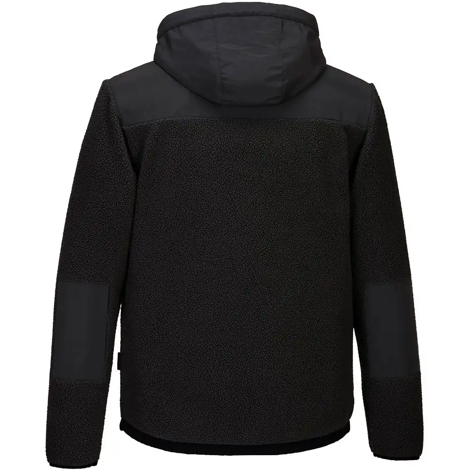 Faserpelzjacke "KX371" KX3 in schwarz, L - Thumbnail 2