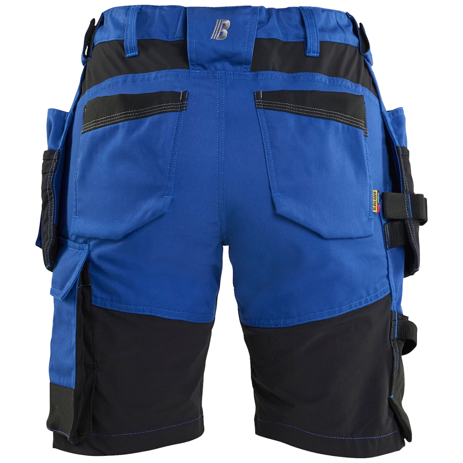 Damen Arbeitsshorts "7133" in kornblau/schwarz, C32 - Thumbnail 2