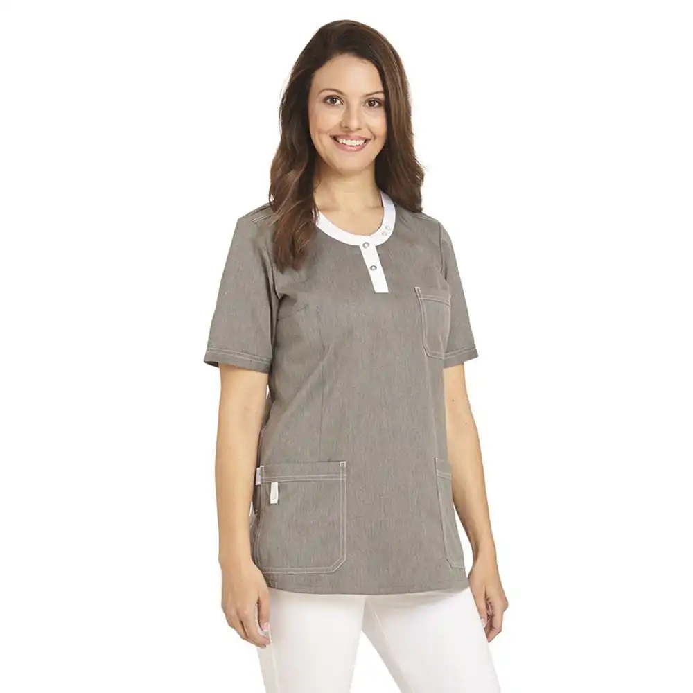 Damen-Schlupfjacke "08/2579" in jeansgrau, L - Bild 1