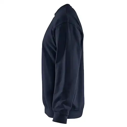 Pullover "3340" Rundhals in dunkelmarine, XL - Thumbnail 3