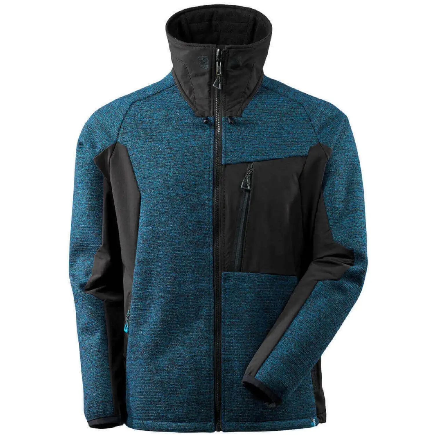 Strickjacke mit Membran Advanced in petrol, XXL - Thumbnail 1