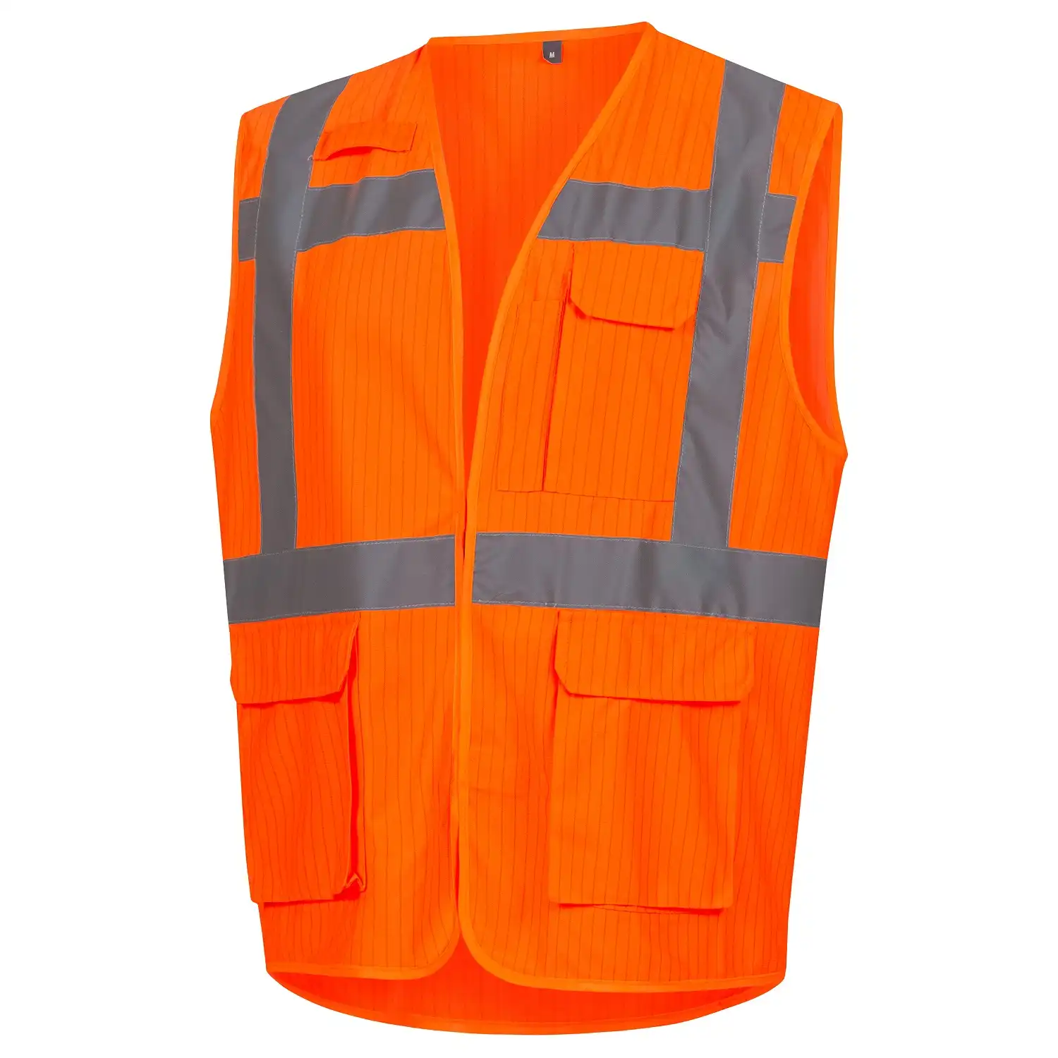 Warnweste antistatisch Kl. 1 "7119" in Orange, L - Thumbnail 1