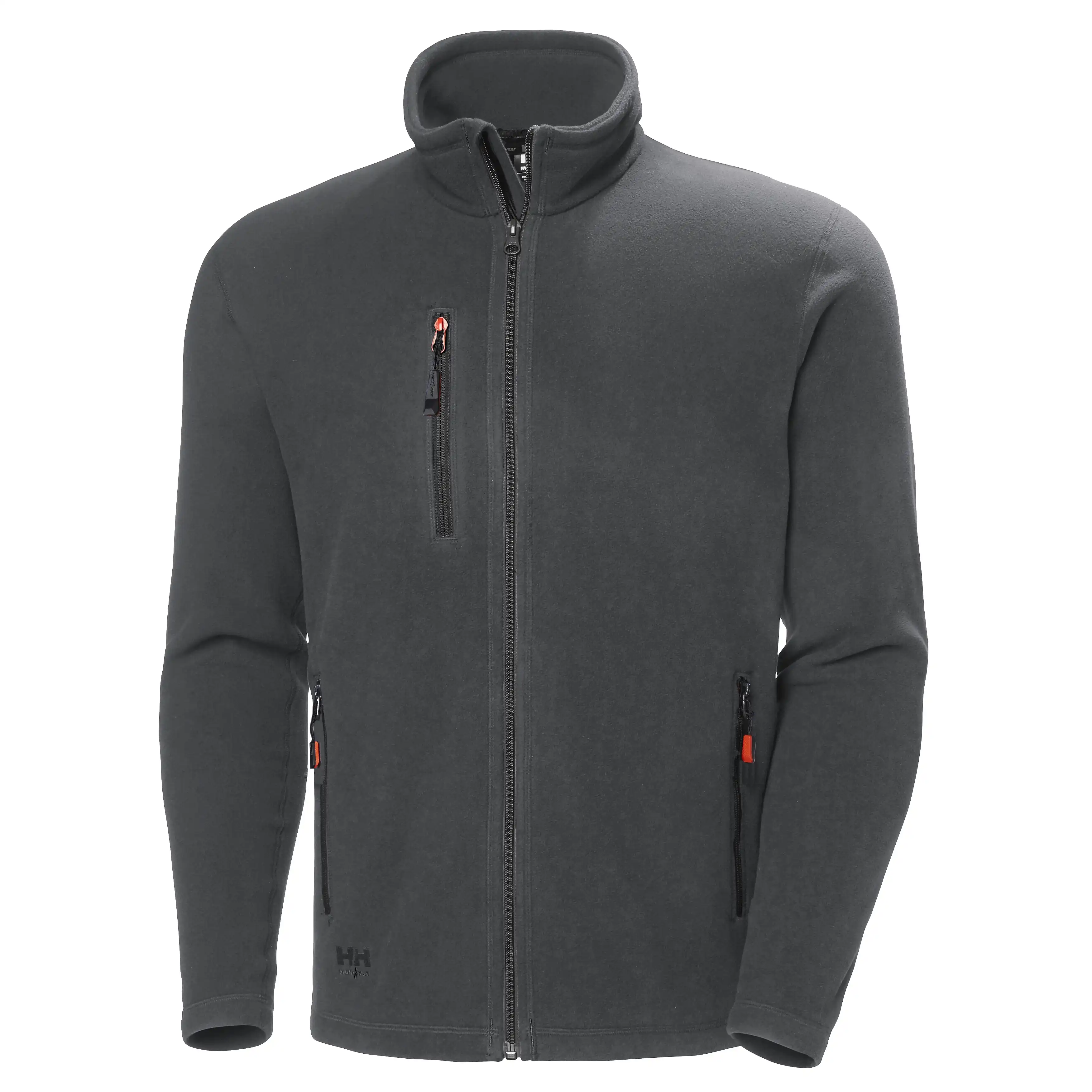 Fleecejacke "OXFORD" in dunkelgrau, XXL - Thumbnail 1