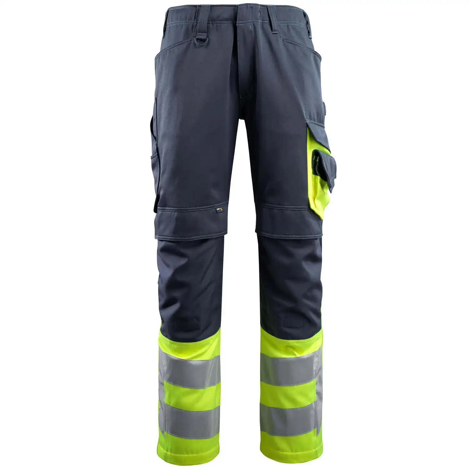 Warnschutzhose "LEEDS" Safe Supreme in schwarzblau/gelb, 76C46 (EU 23) - Thumbnail 1