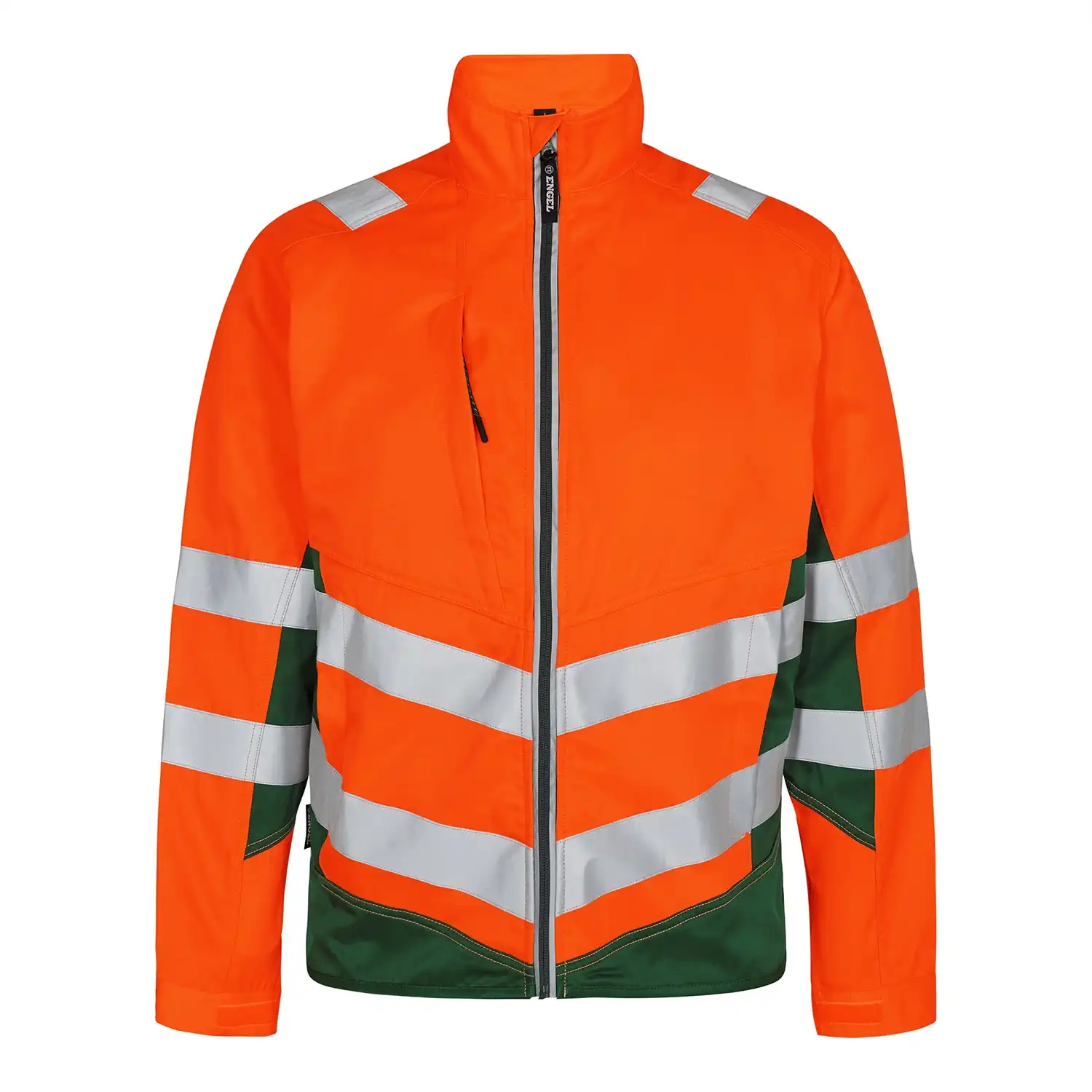 Warnschutz Bundjacke "1545-319" Safety leicht in orange/grün, L - Thumbnail 1
