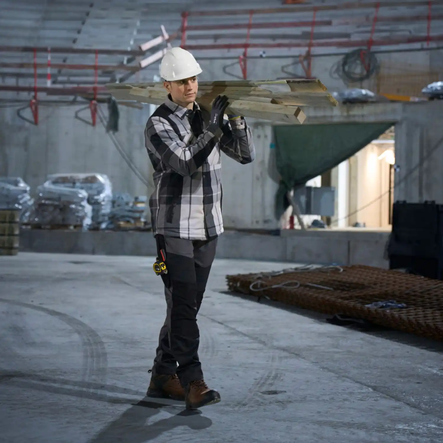 Bundhose leicht "22479-230" Customized in anthrazit/schwarz, 82C48 (EU 48) - Thumbnail 5