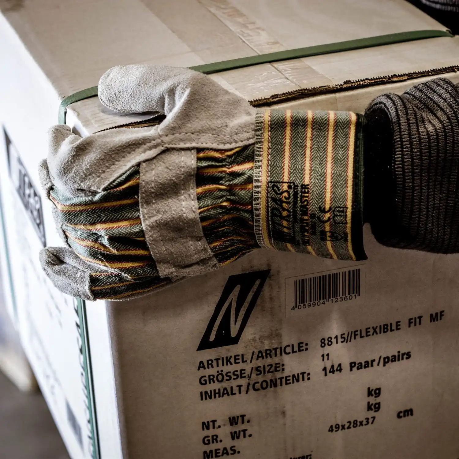 Rindspaltleder-Arbeitshandschuhe "SPLIT MASTER" in 11 (XXL) - Thumbnail 3