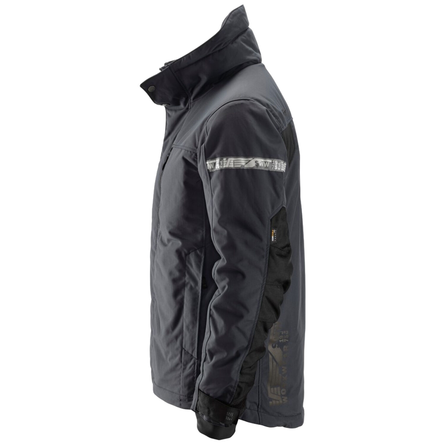 Arbeitsjacke wärmeisoliert "AllroundWork" in stahlgrau, XS - Thumbnail 3