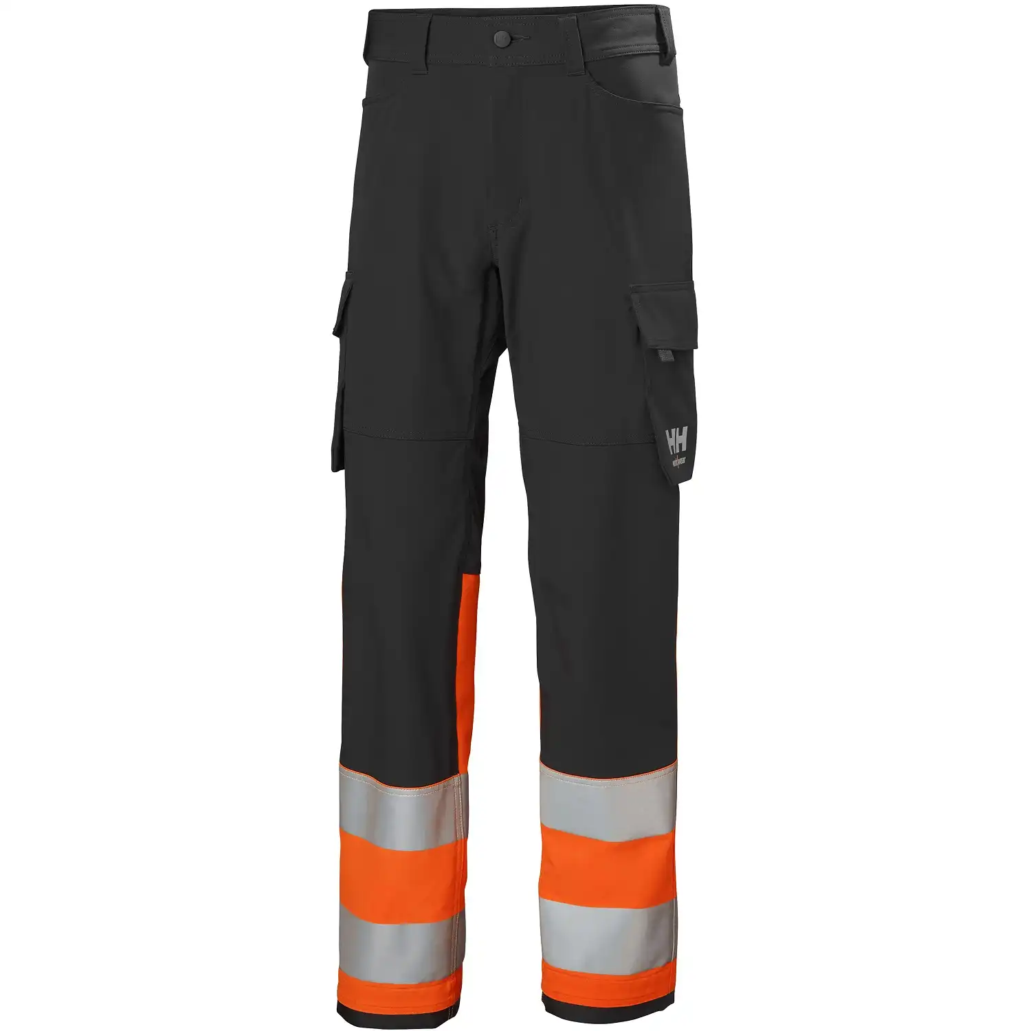 Warnschutz Servicehose "ALNA 4X" in orange/schwarz, D108 - Thumbnail 1