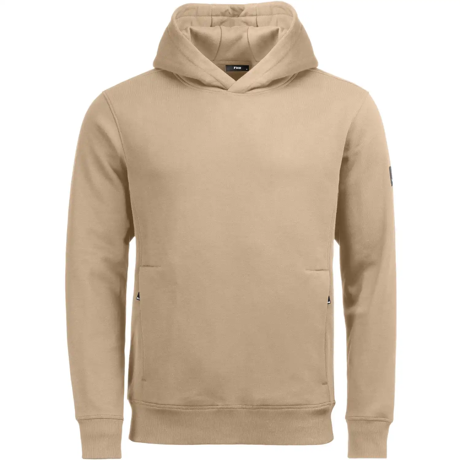 Kapuzen-Sweatshirt "BENNET" in beige, M - Thumbnail 1