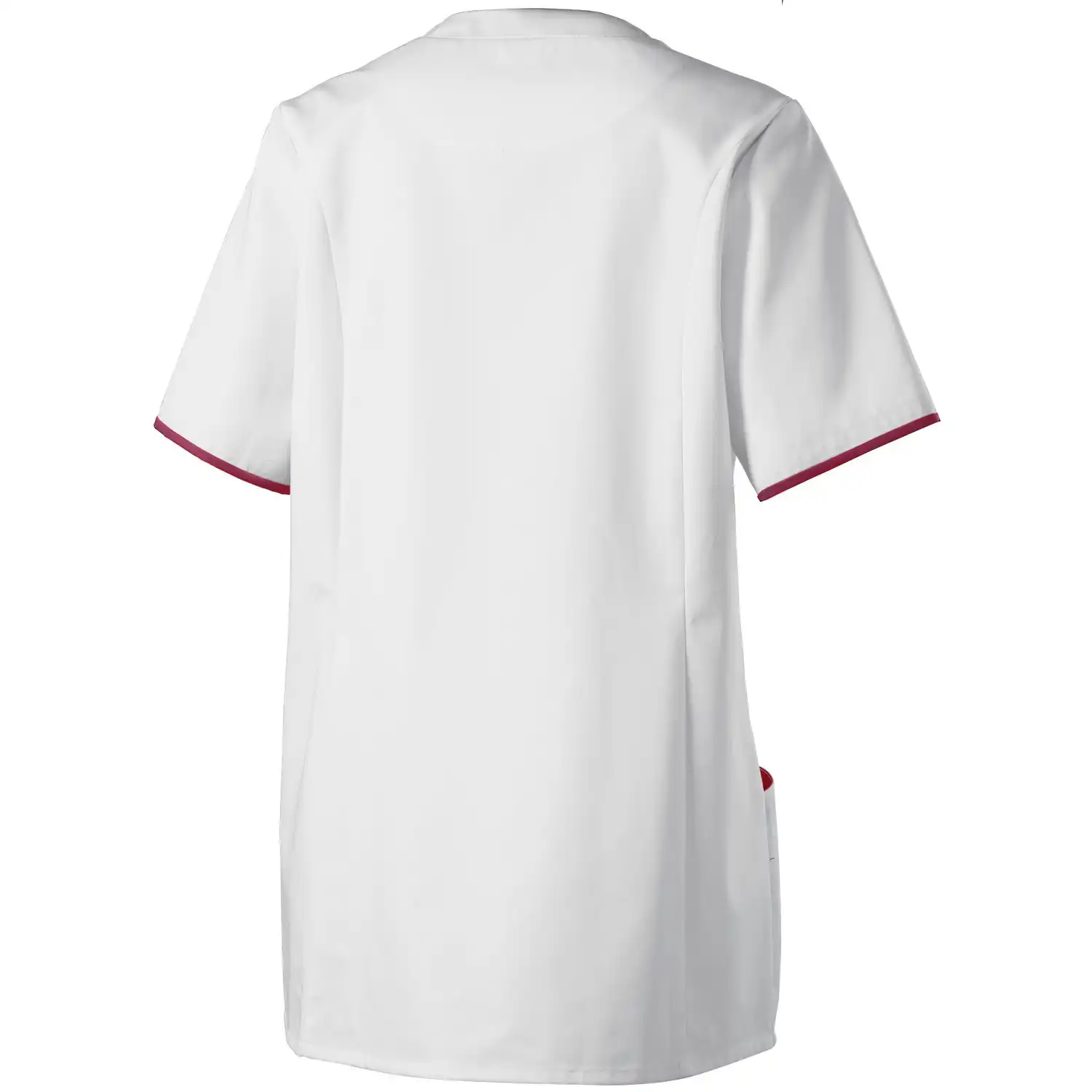 Damen Kasack "1702-485" Med & Care in weiß/koralle, L - Thumbnail 2