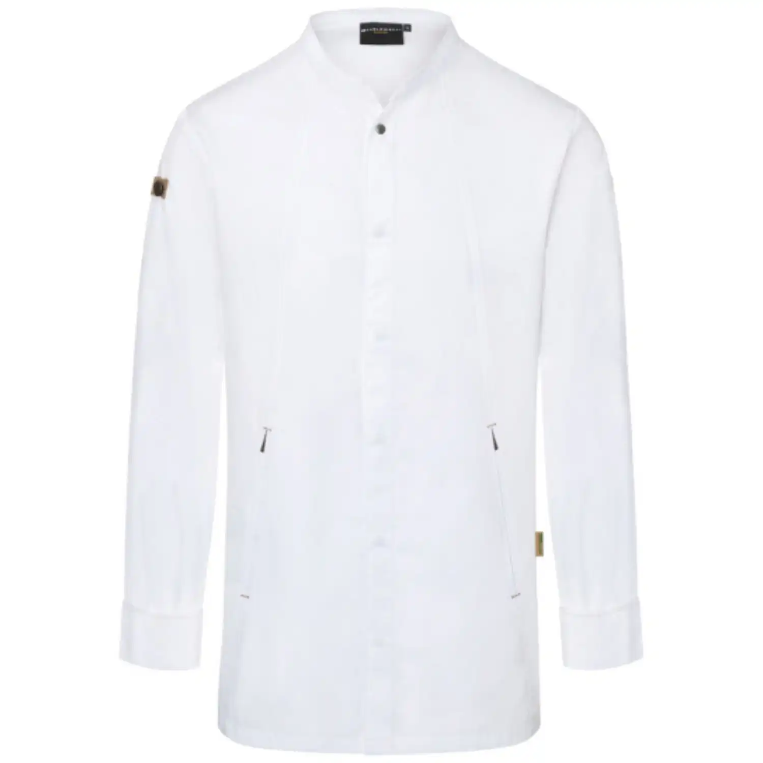 Herren Kochjacke "JM 35" in 48, Weiß - Thumbnail 1