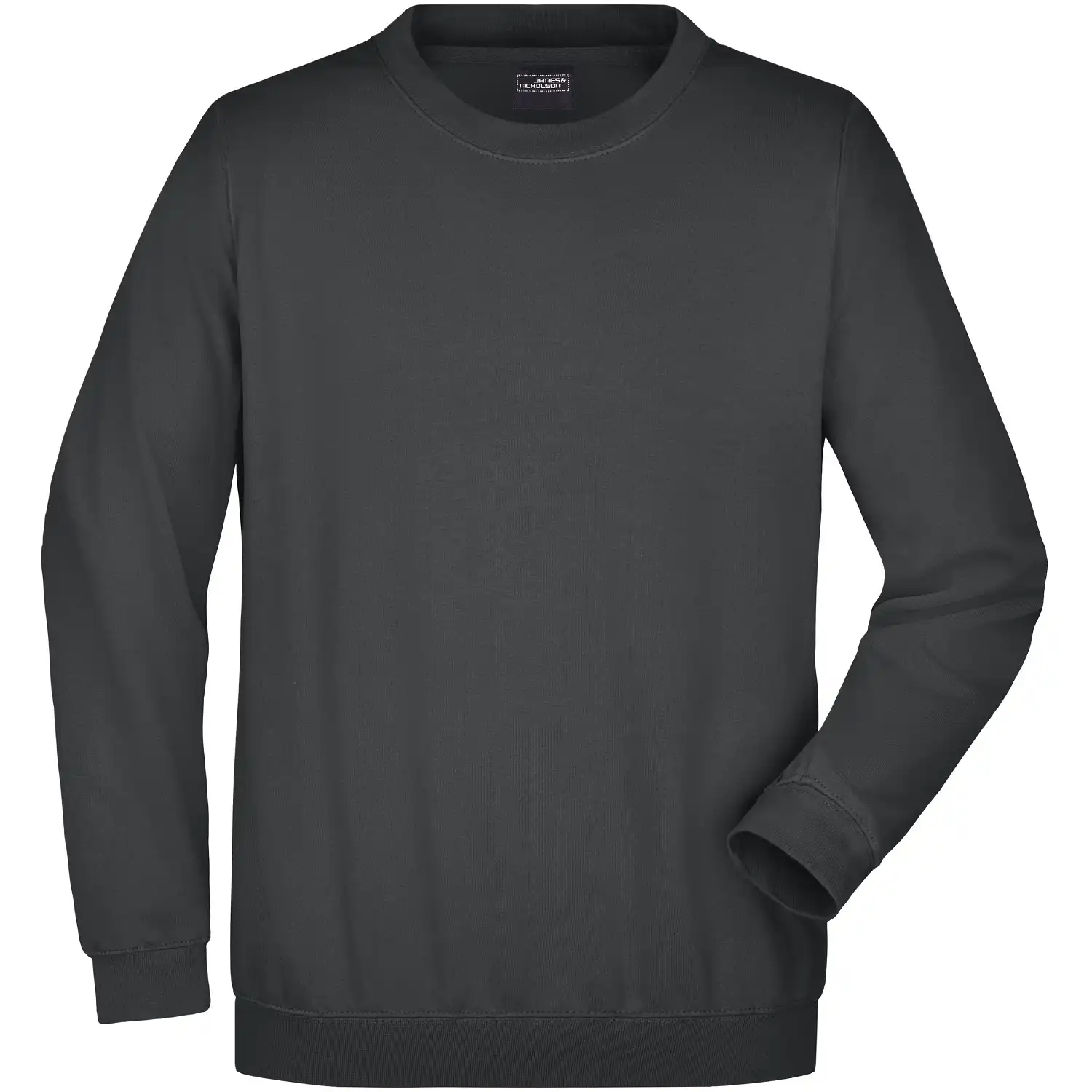 Sweatshirt Heavy "JN040" in graphite, 3XL - Thumbnail 1