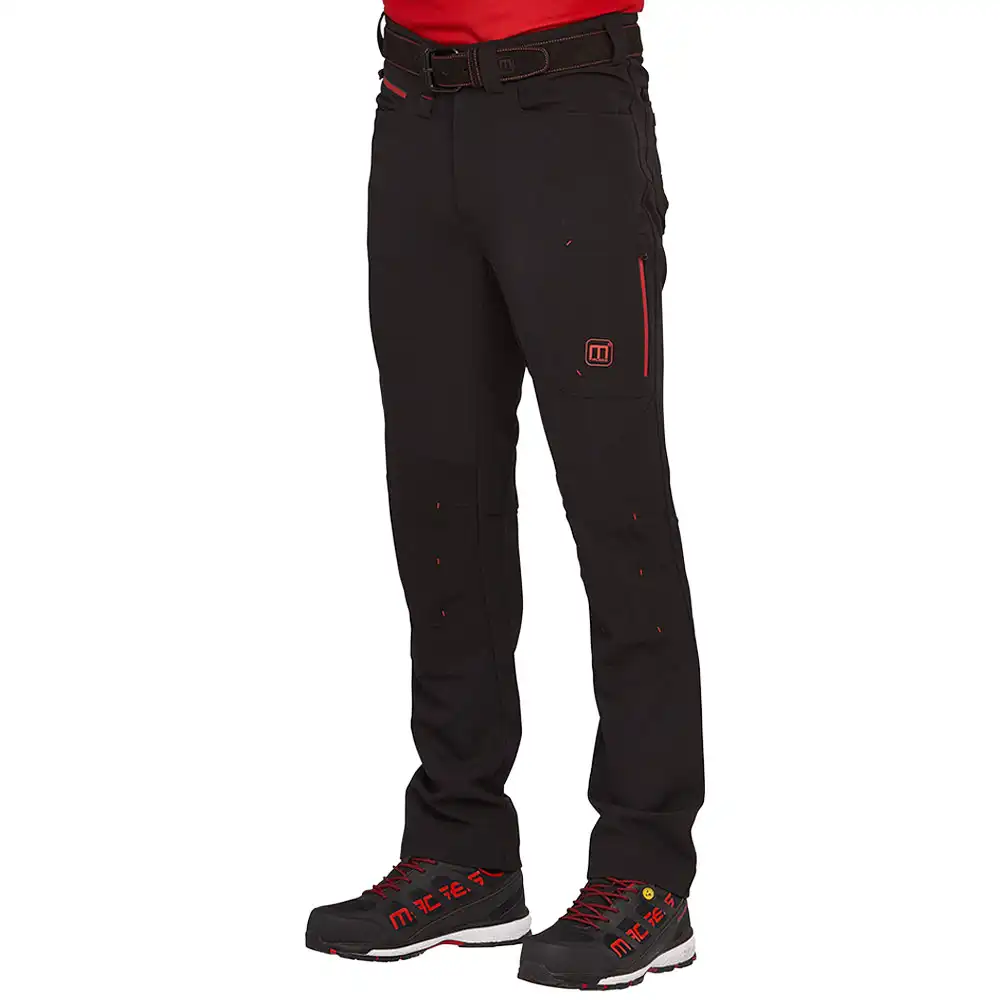 Bundhose "MACTRONIC" in schwarz/rot, 48 - Bild 1