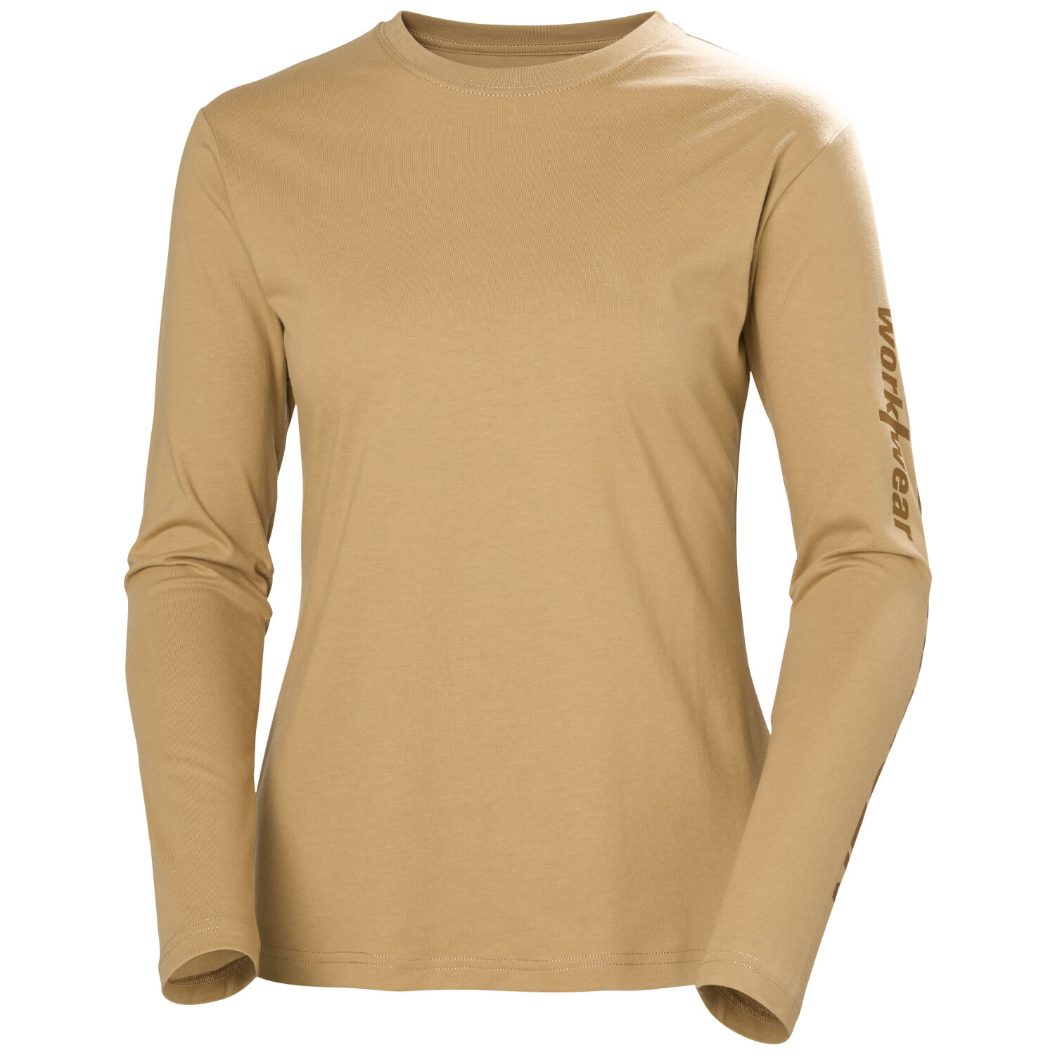 Damen Longsleeve "CLASSIC 2.0" in beige, S - Thumbnail 1