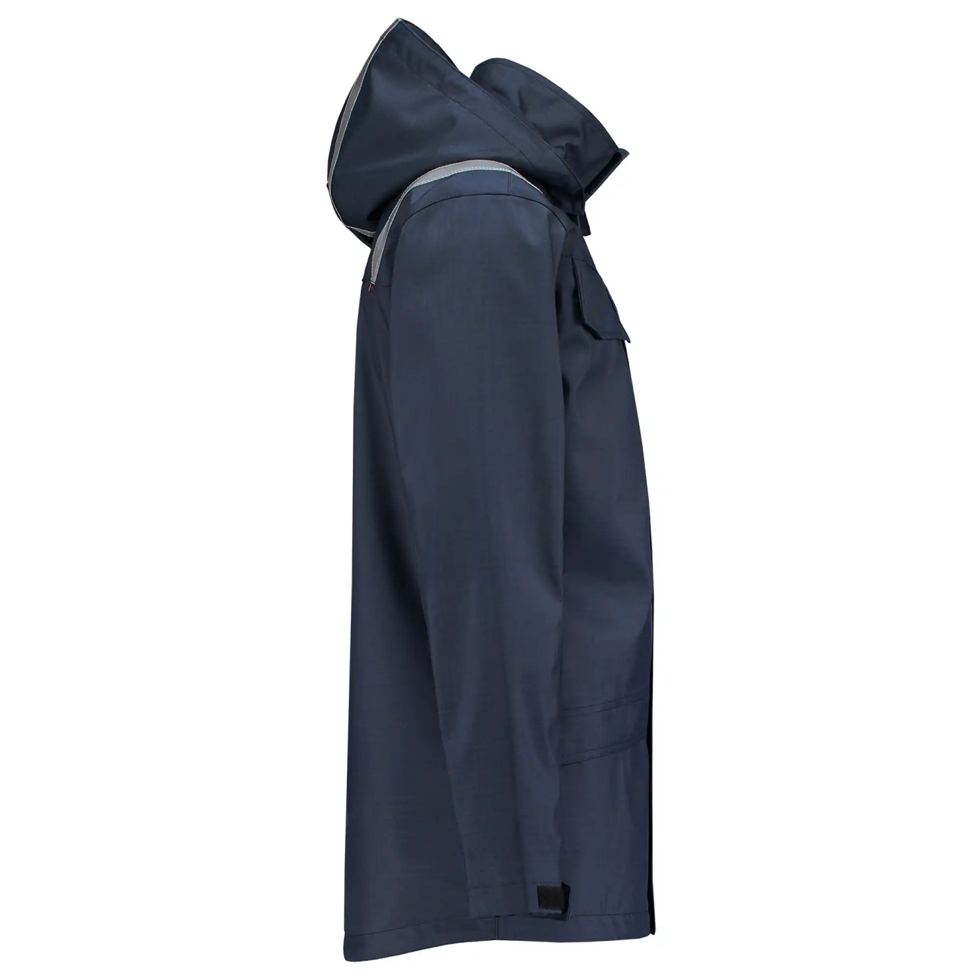 Multinorm Regenparka "403010" Safety ink in 3XL - Thumbnail 4