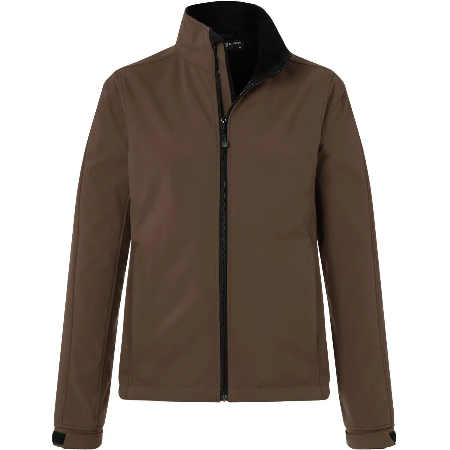 Damen Softshell Jacke in brown, XL - Thumbnail 1