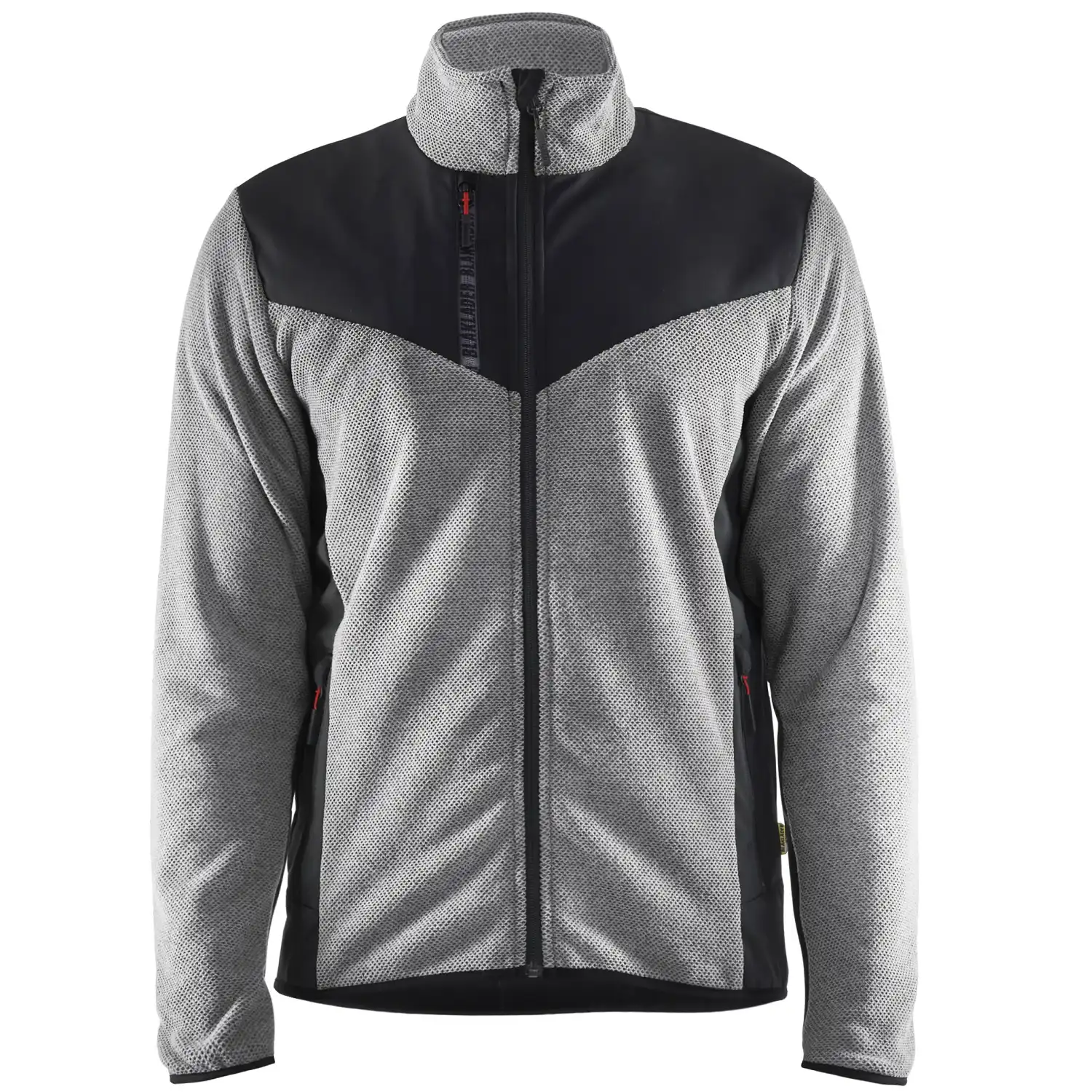 Strickjacke "5942" in grau-melange/schwarz, L - Thumbnail 1