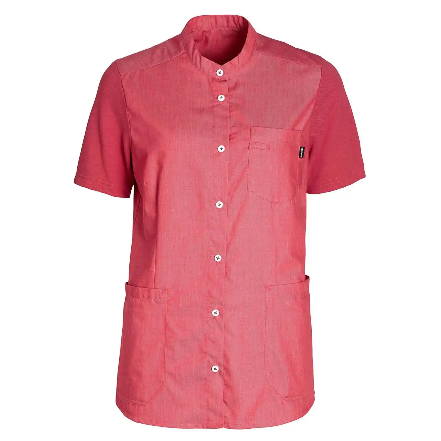 Damen Kasack "15314" Piquée in himbeere, S - Thumbnail 1