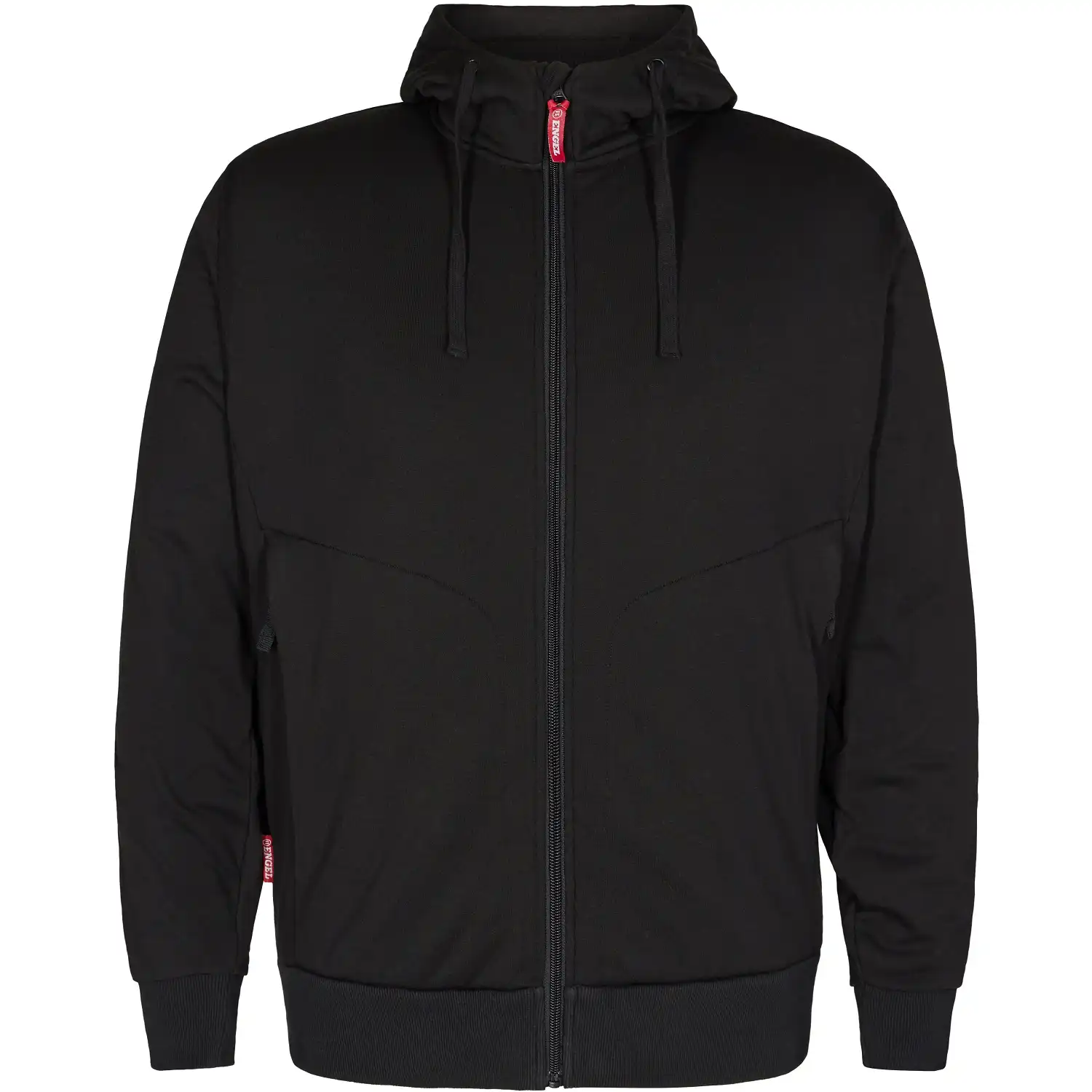 Kapuzen-Sweatjacke "8023-233" Extend in schwarz, L - Thumbnail 1