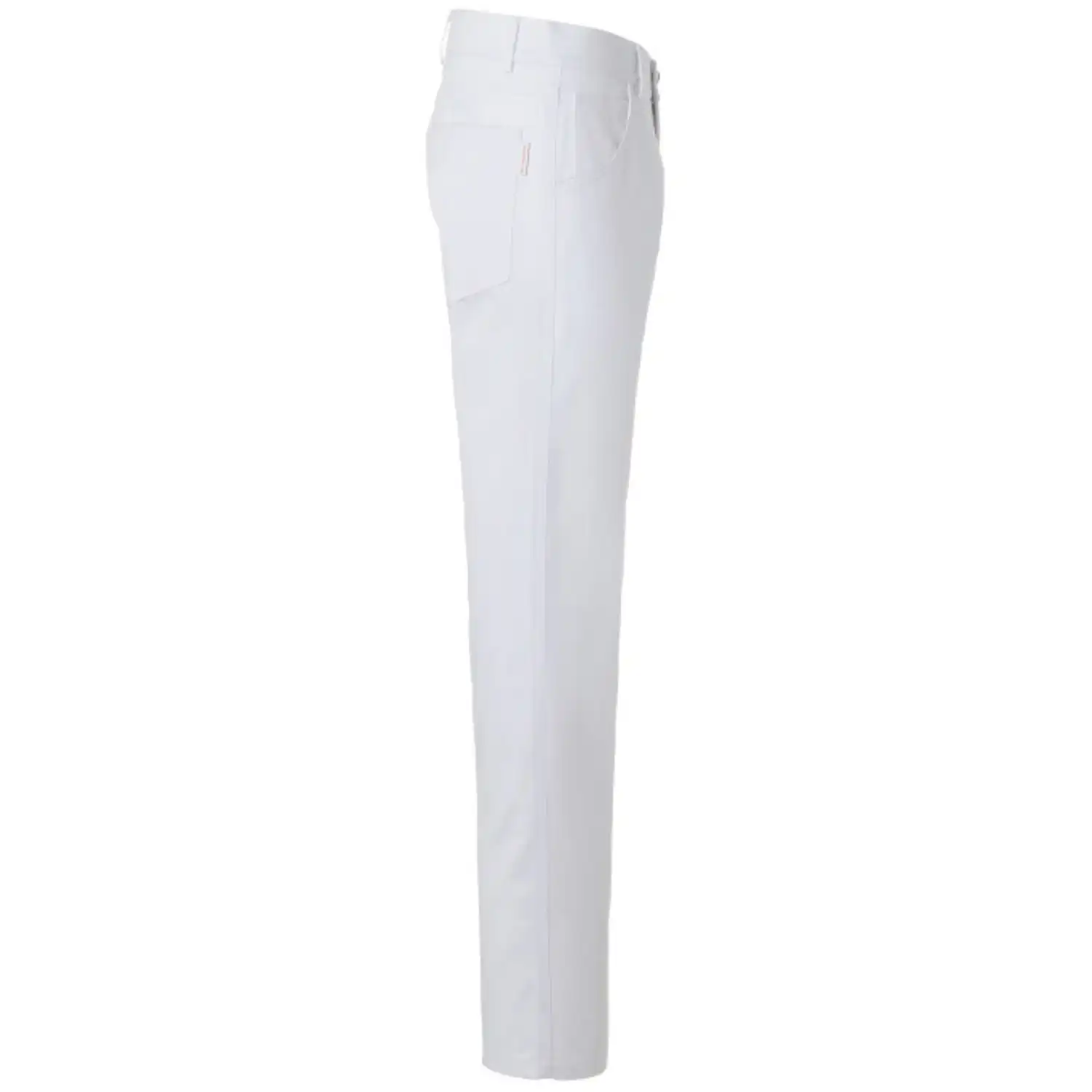 Herren Kochhose Manolo "HM 2" in 48, Weiß - Thumbnail 4