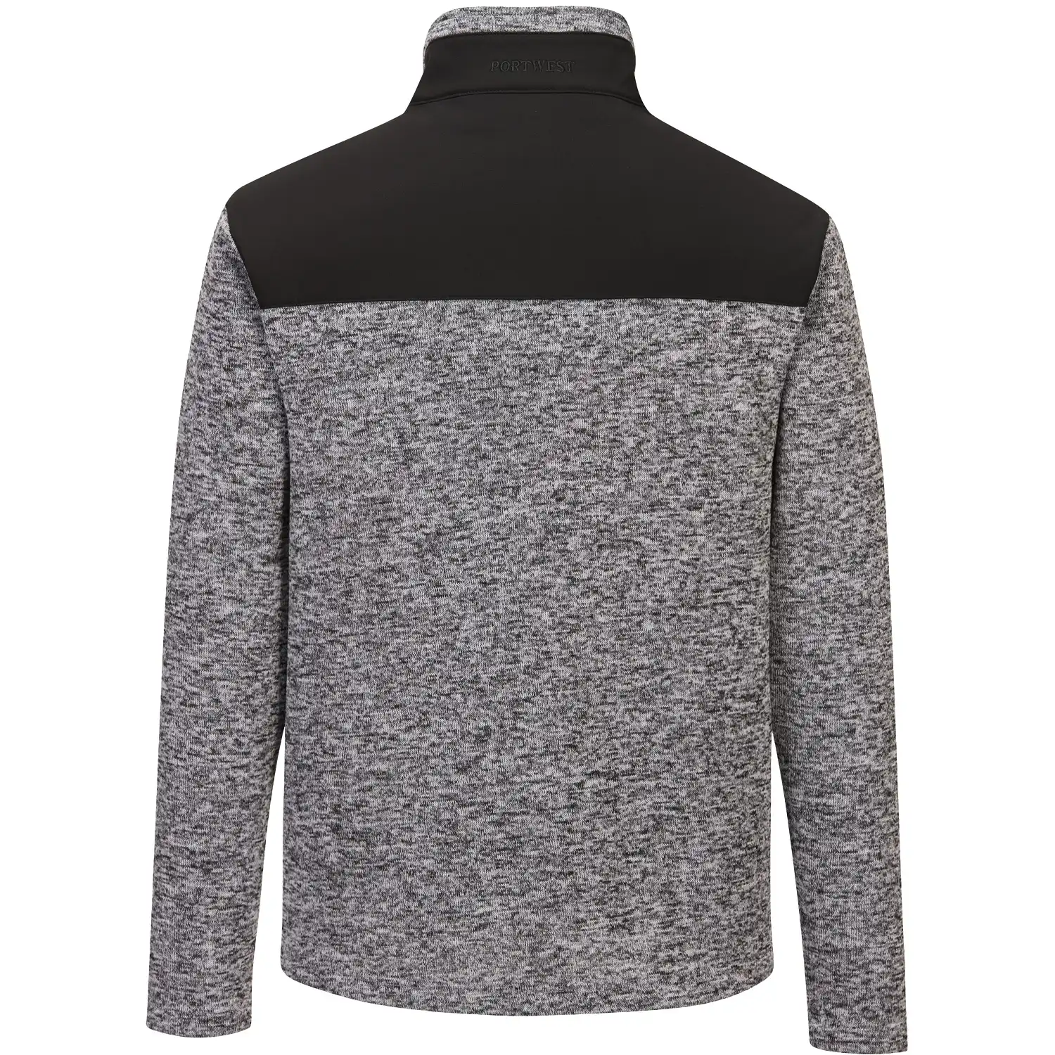 Strickfleecejacke "T830" KX3 in platin, 3XL - Thumbnail 2