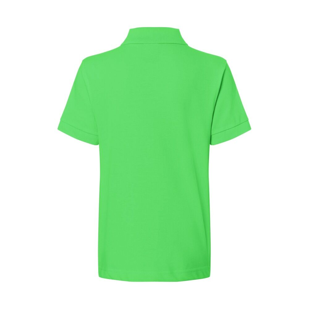 Polo-Shirt Classic "JN070" in lime-green, XL - Thumbnail 2