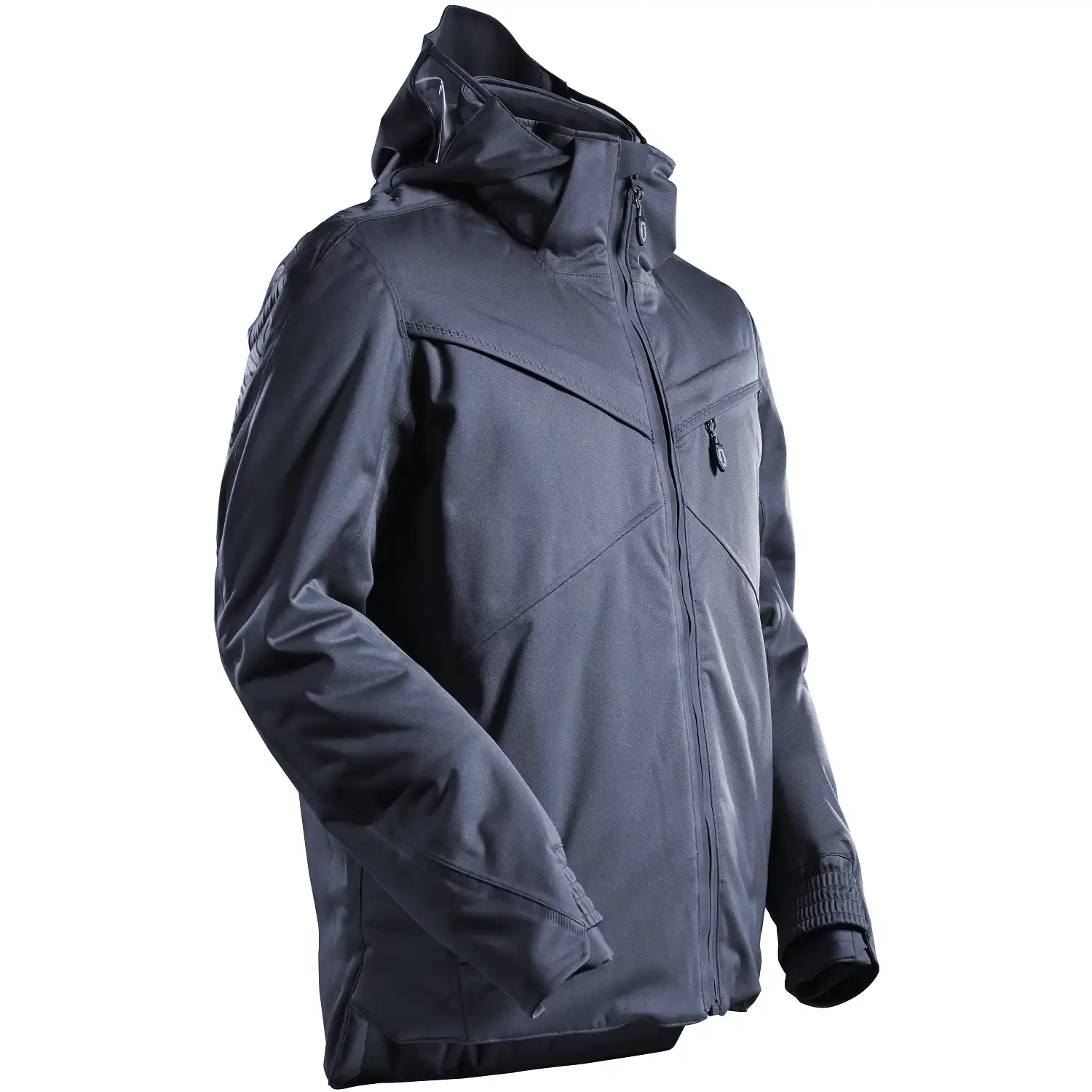 Winterjacke "22035-657" Customized in schwarzblau, L - Thumbnail 1