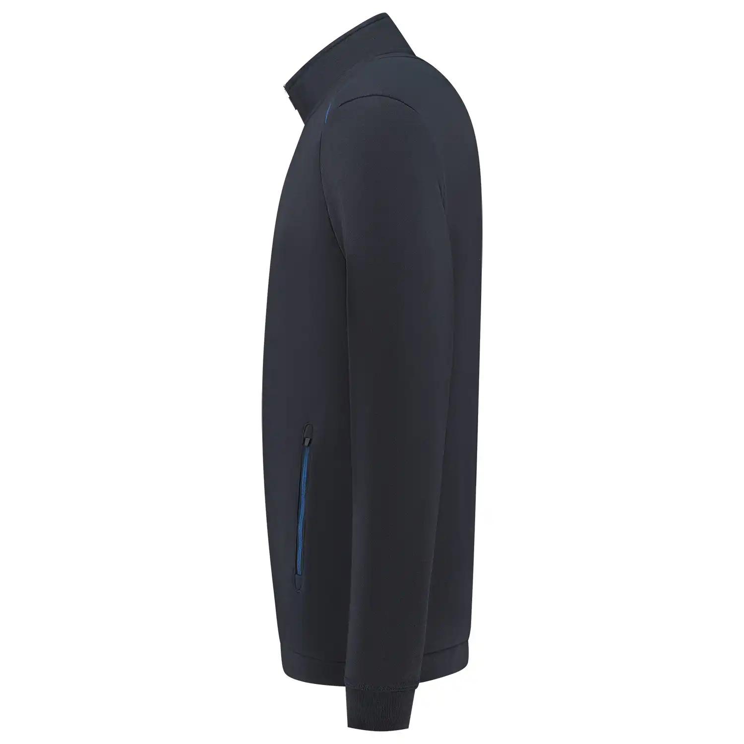 Sweatjacke "302702" Accent in navy/royal blue, M - Thumbnail 4