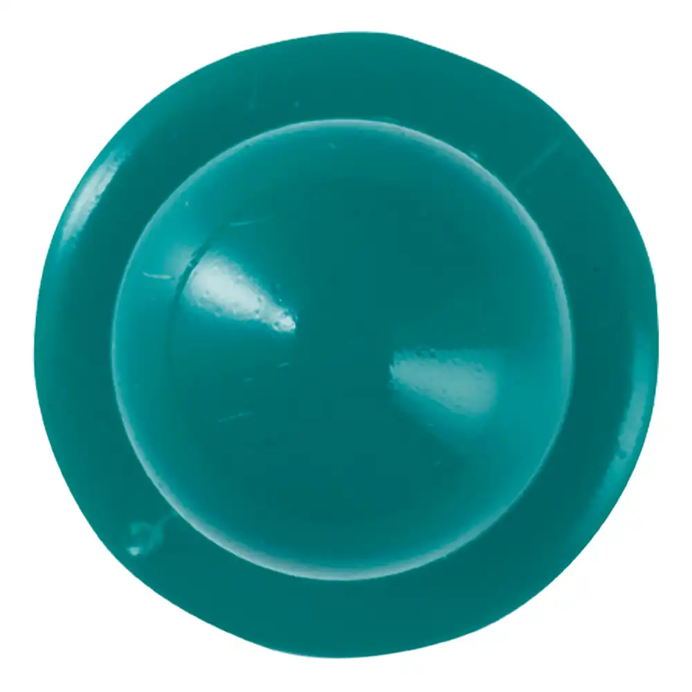 Kugelknöpfe "02/417" Unifarben | 5 x 12 Stk. in petrol - Bild 1