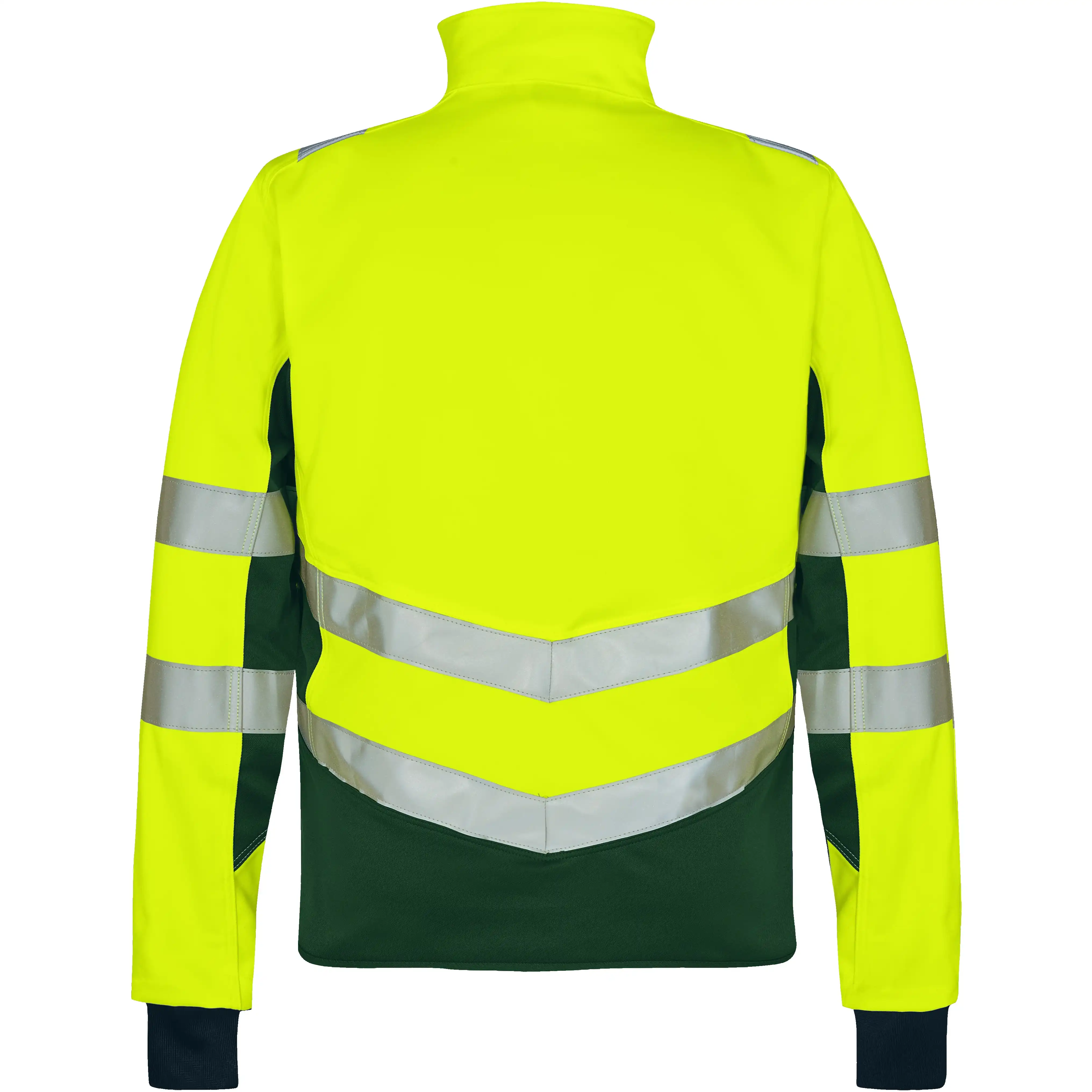 Warnschutz Stretch Bundjacke "1544-314" Safety in gelb/grün, S - Thumbnail 2